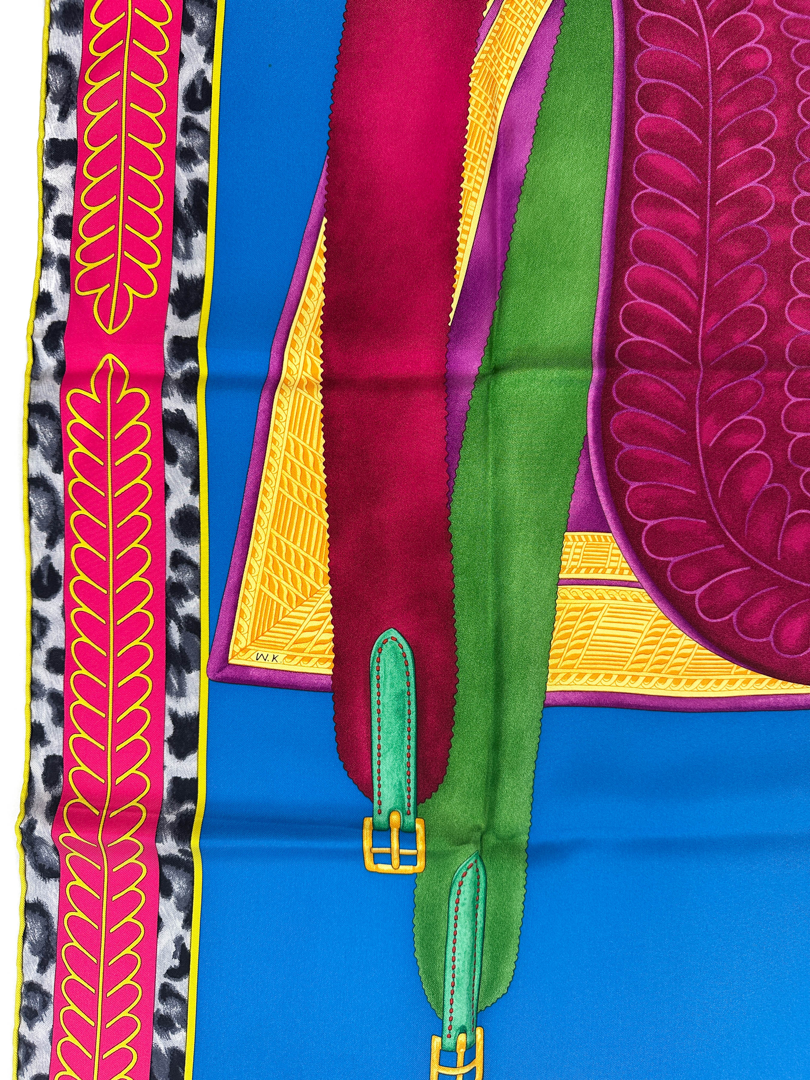 Hermès Selle D’Officier En Grande Tenue 90