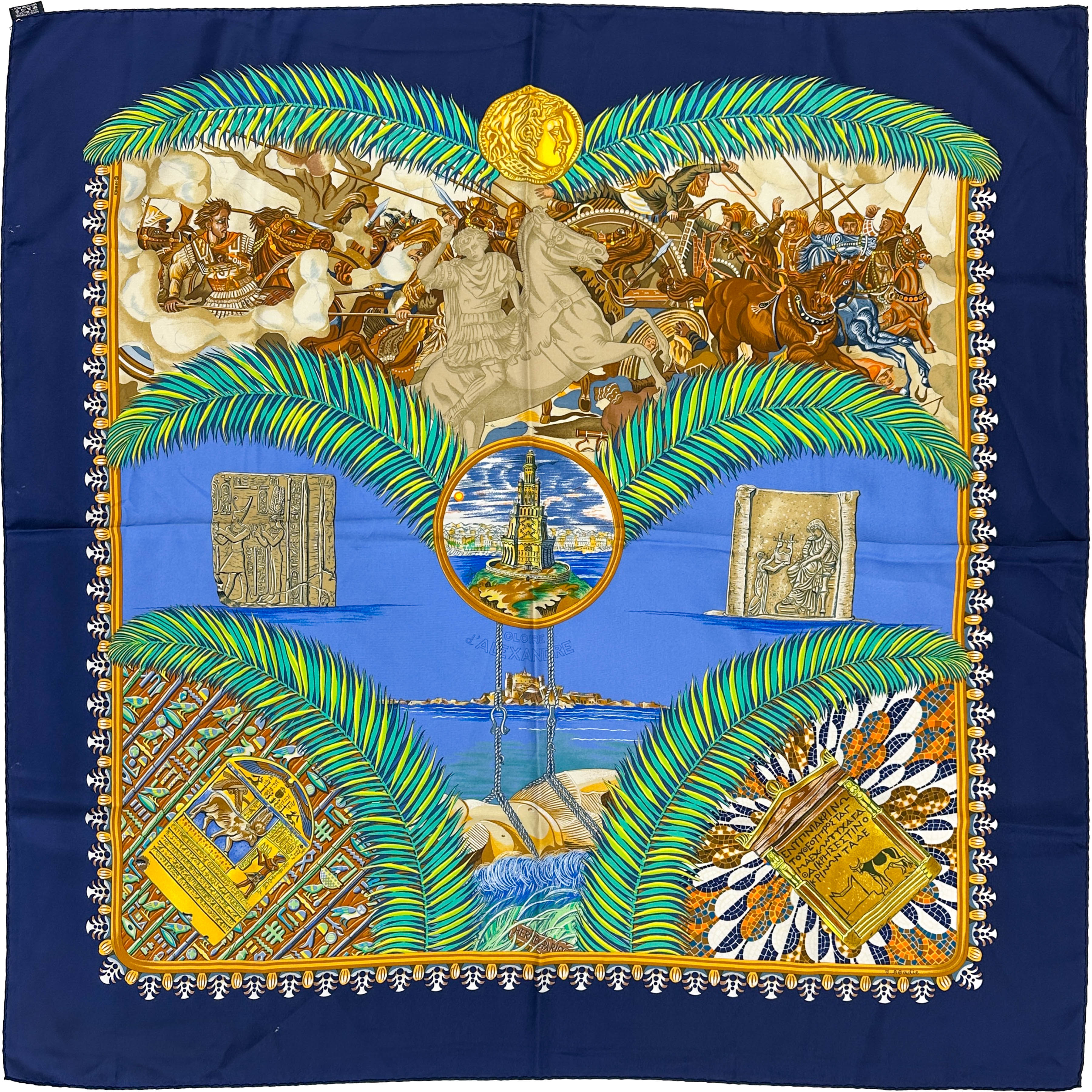 Hermès Gloire d'Alexandre 90