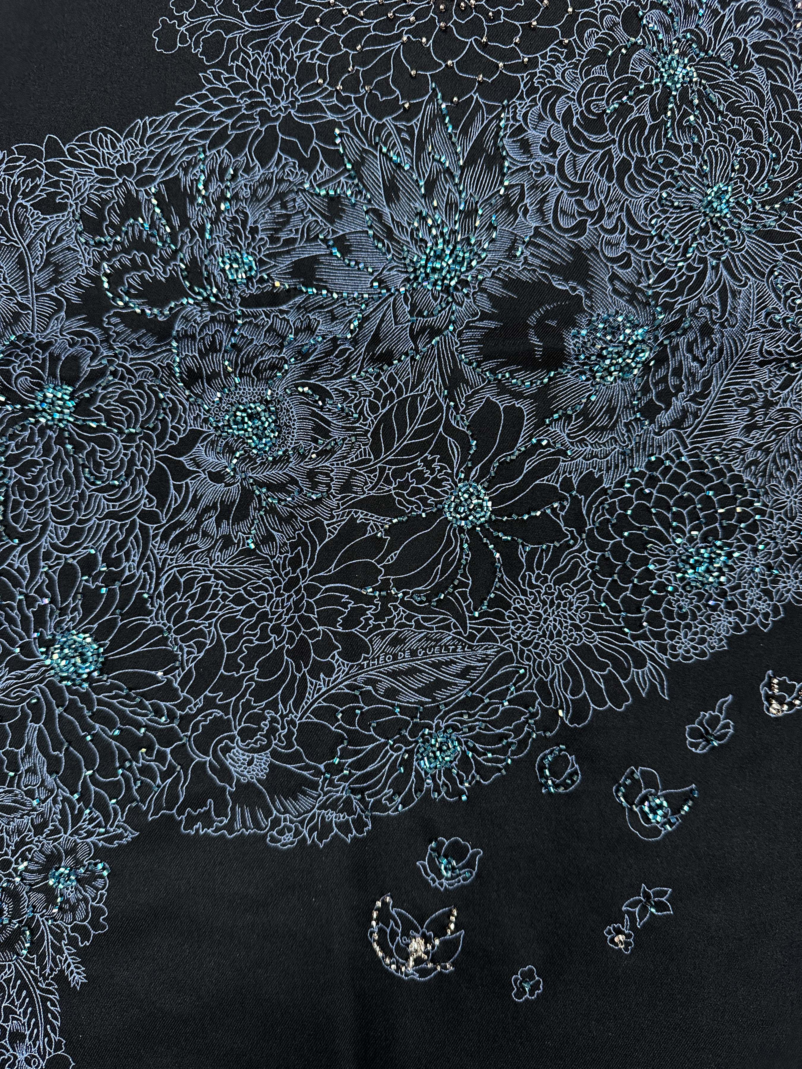 Hermès Robe Légère Beaded Exceptional 90