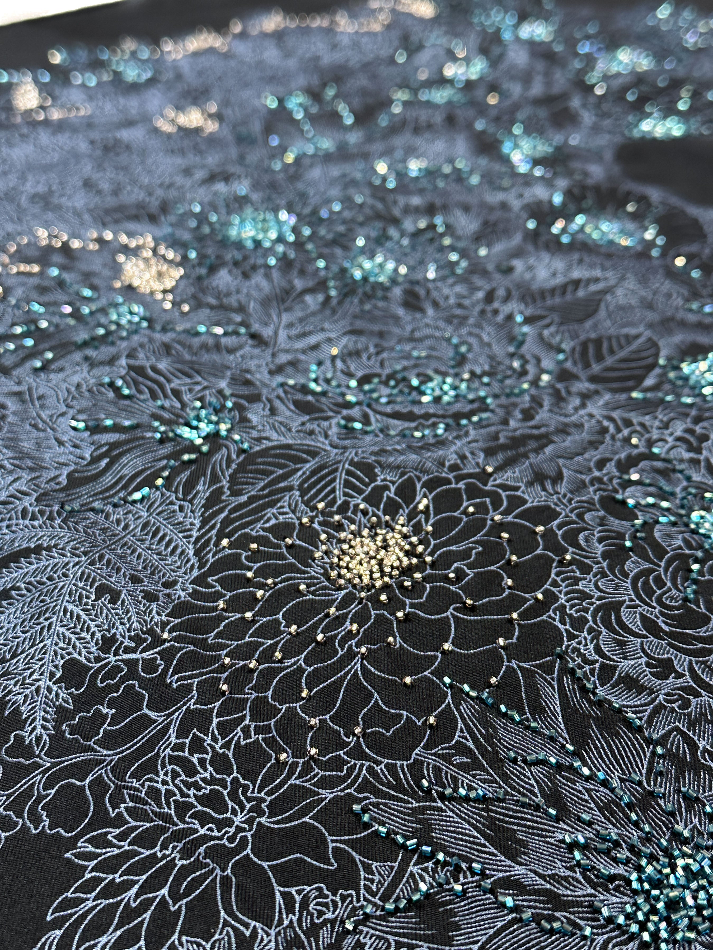 Hermès Robe Légère Beaded Exceptional 90