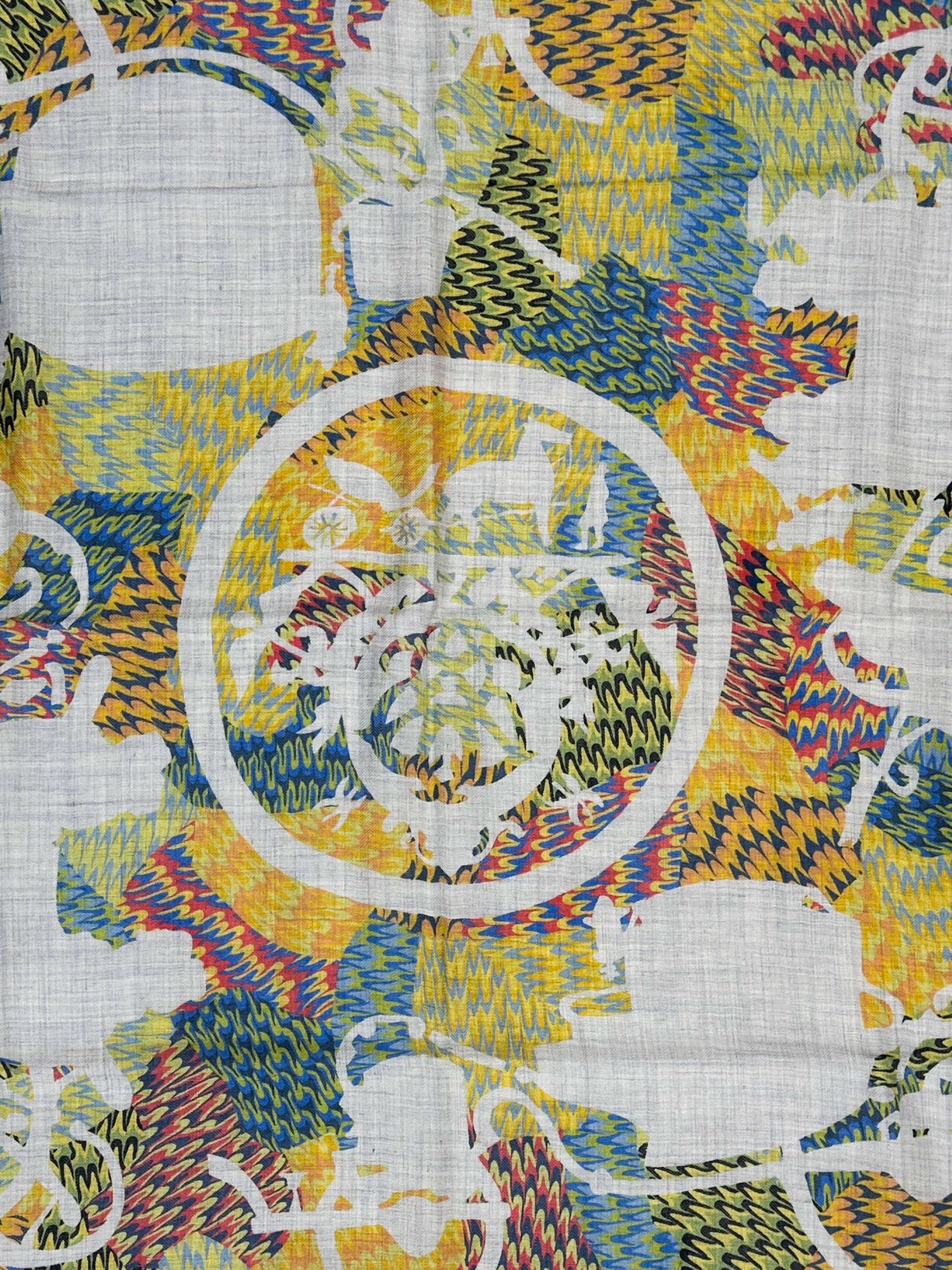 Ex-Libris Marble Cashmere Silk 90