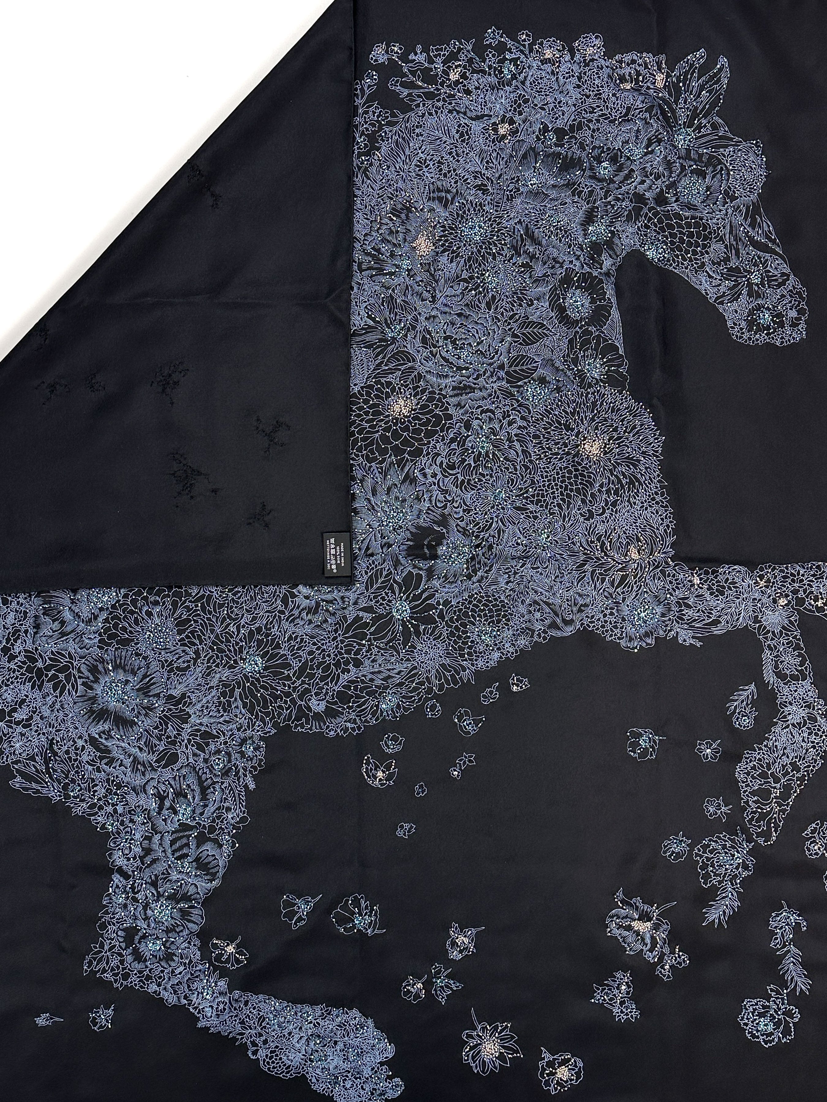 Hermès Robe Légère Beaded Exceptional 90