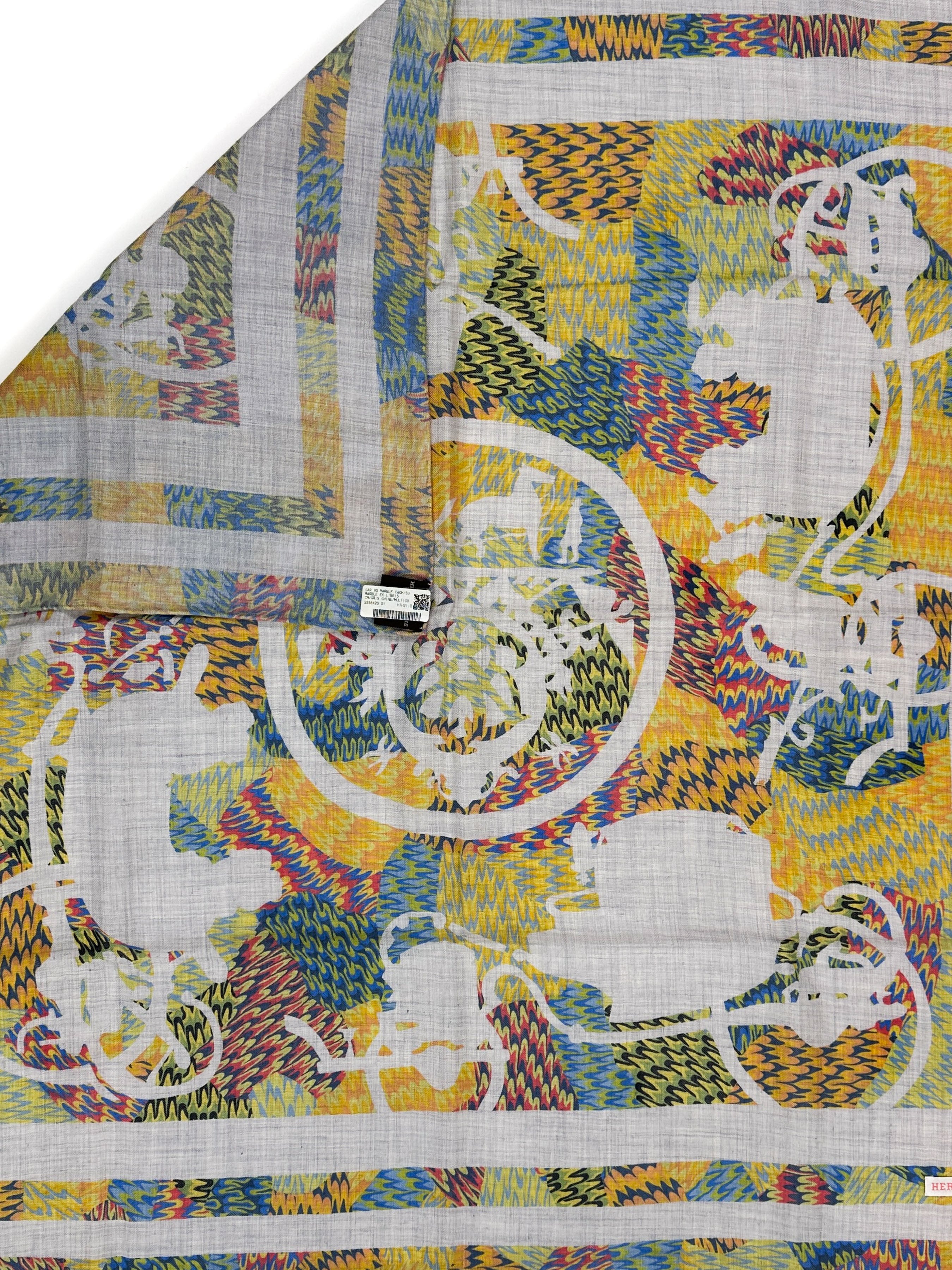 Ex-Libris Marble Cashmere Silk 90