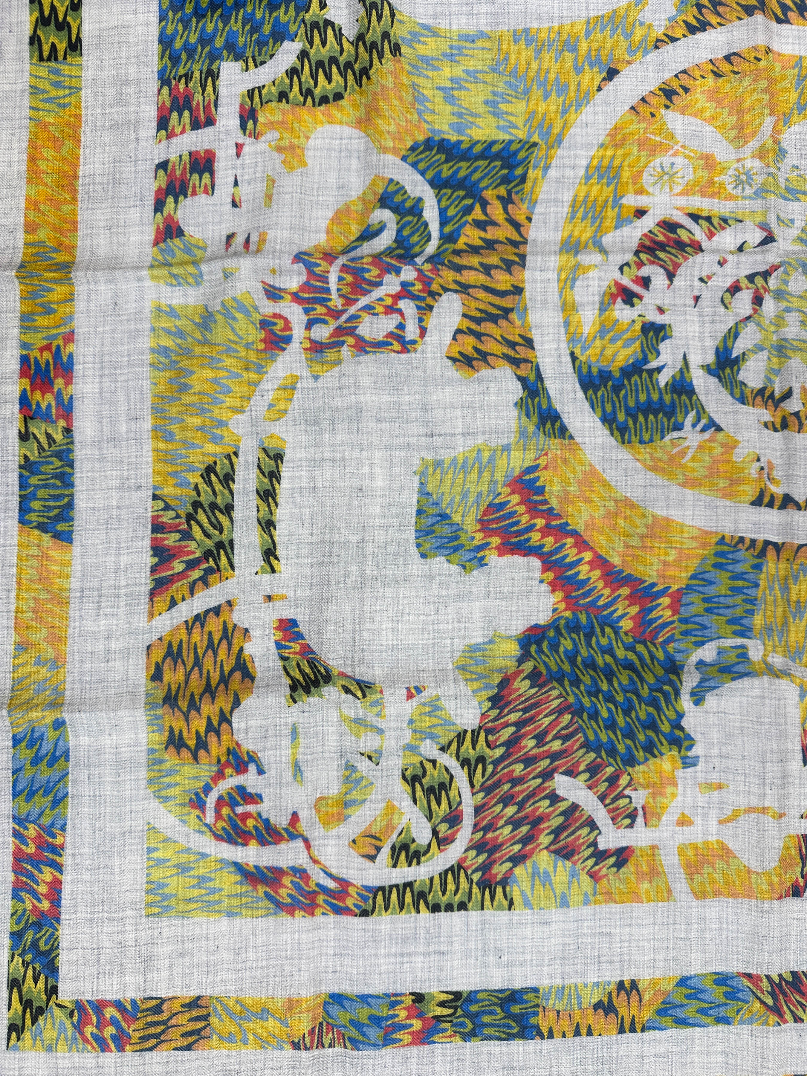 Ex-Libris Marble Cashmere Silk 90