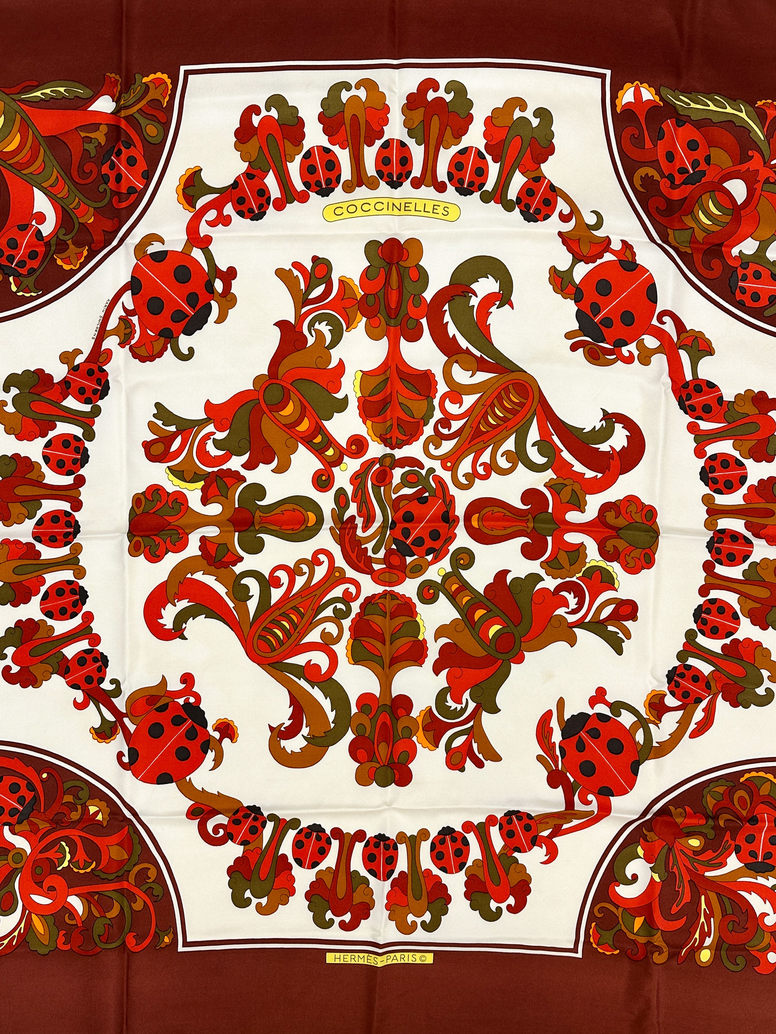 Hermès Les Coccinelles 90