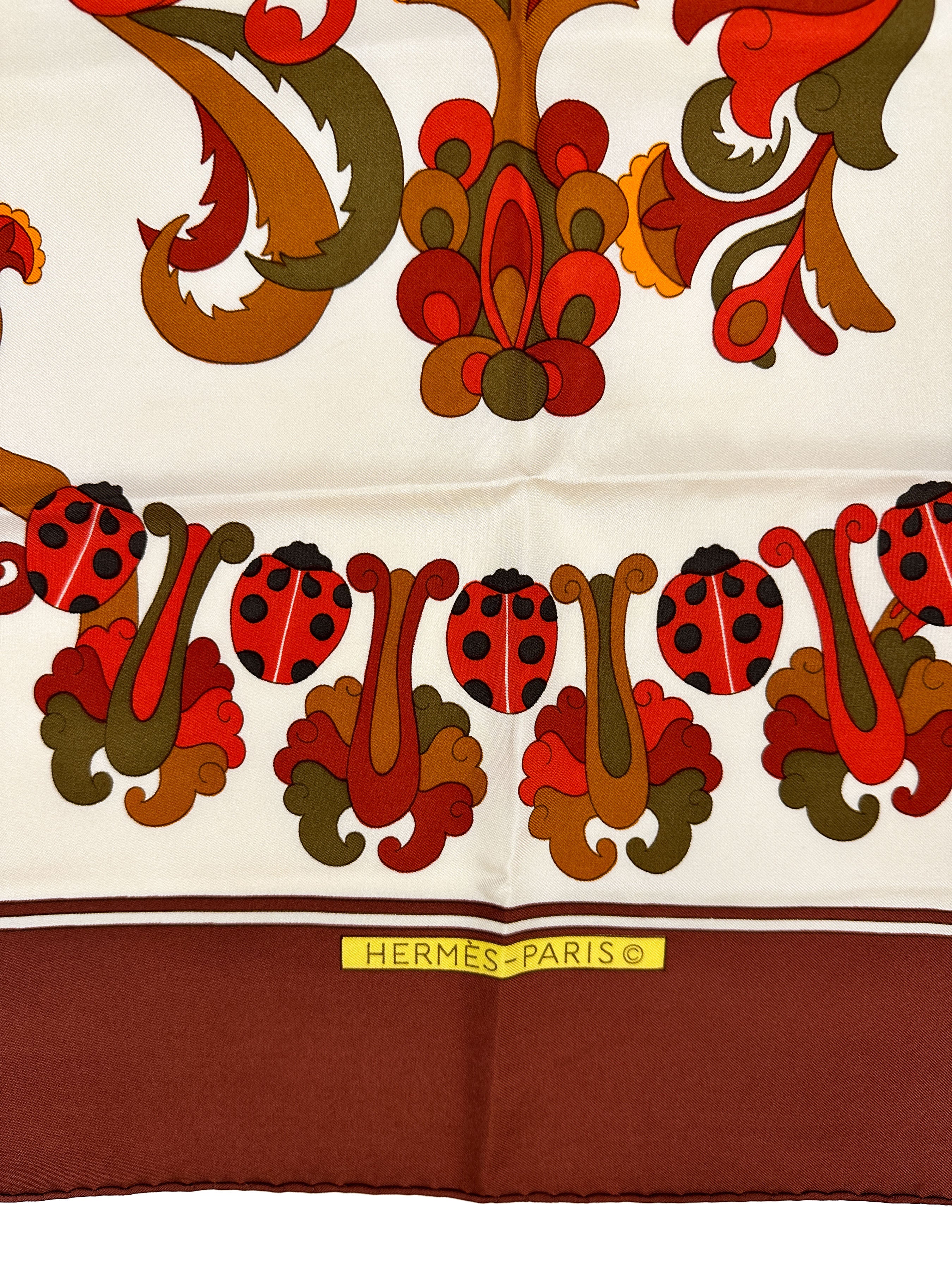 Hermès Les Coccinelles 90