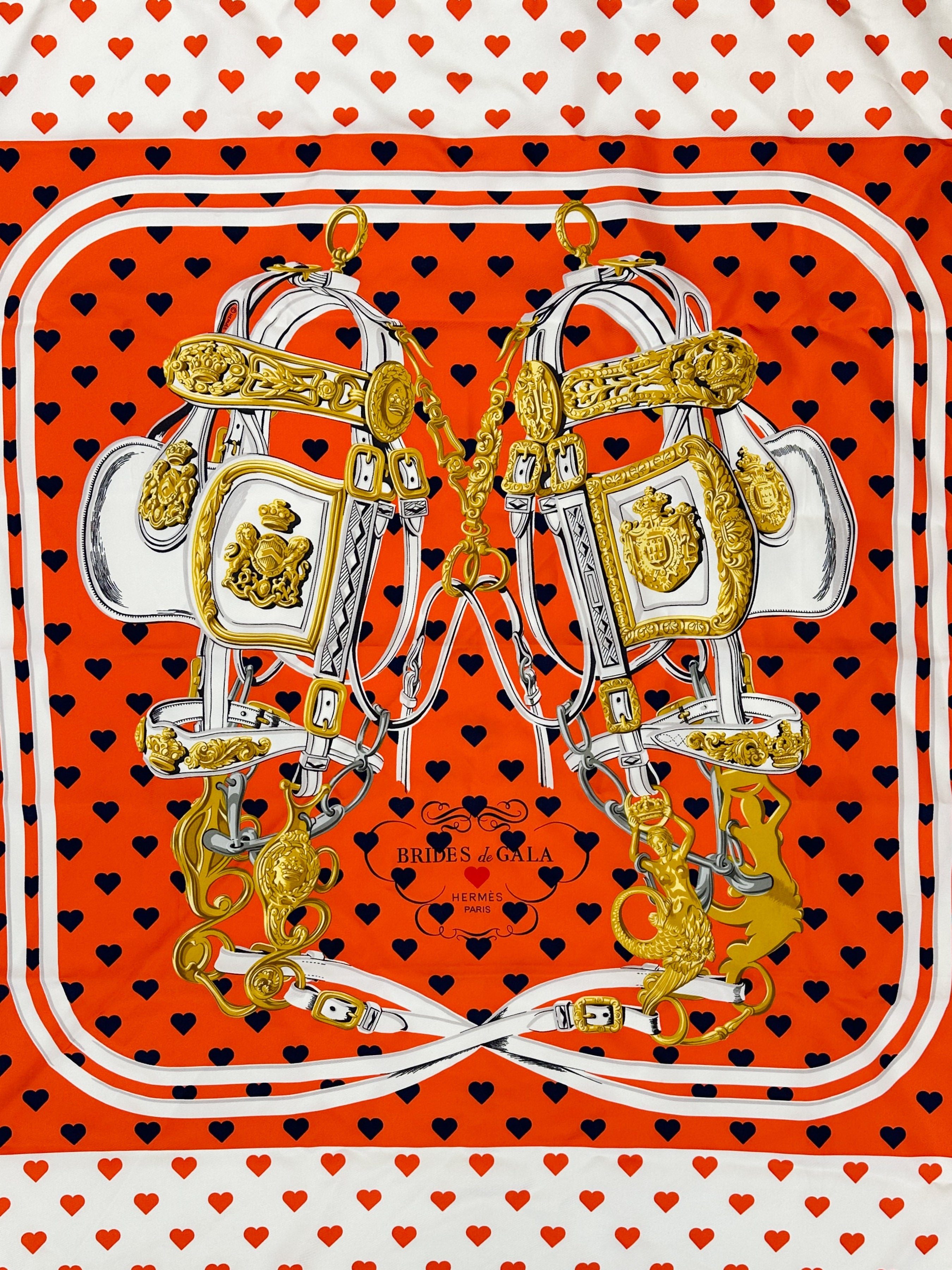 Hermès Brides de Gala Love 90