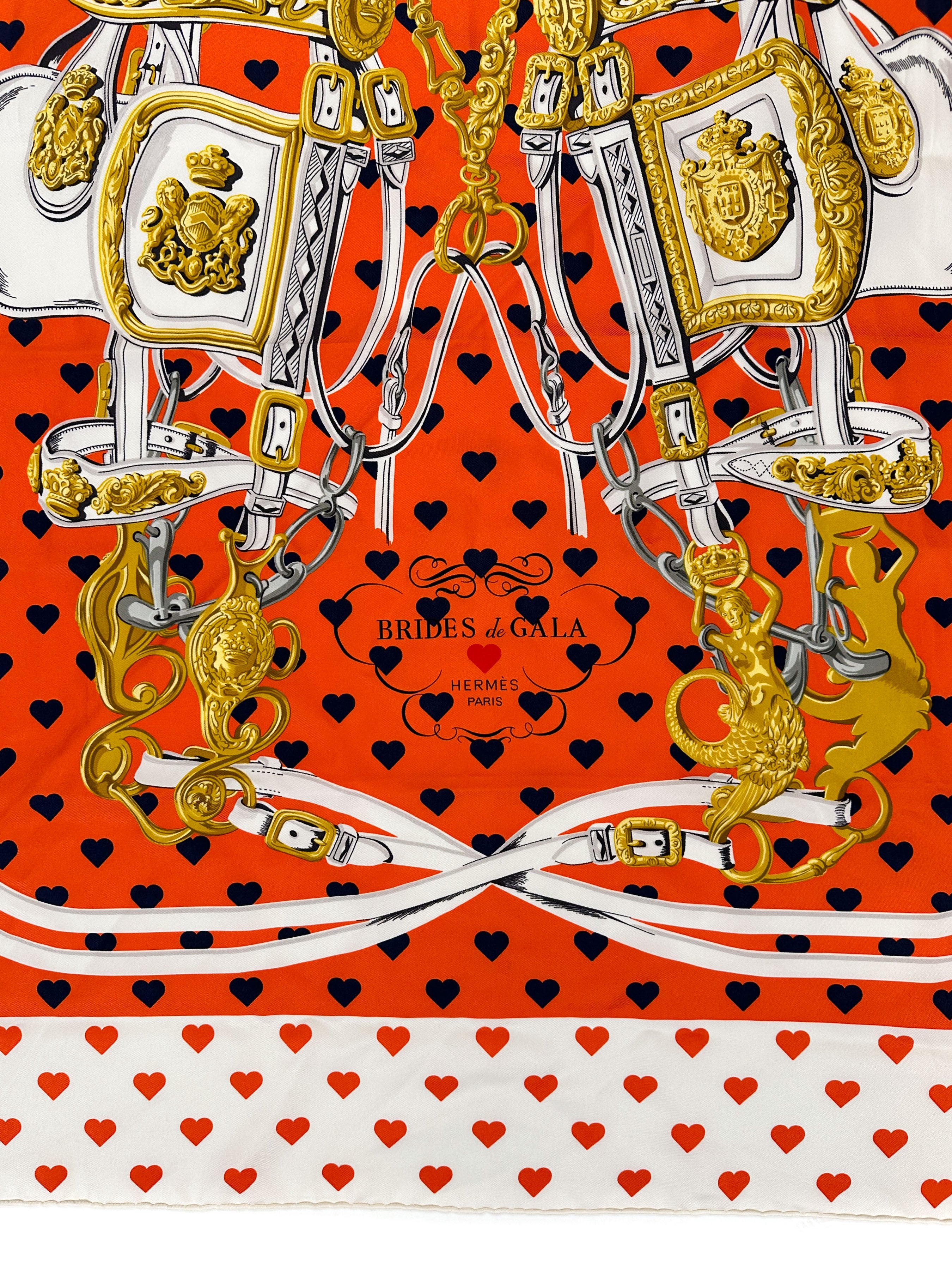 Hermès Brides de Gala Love 90