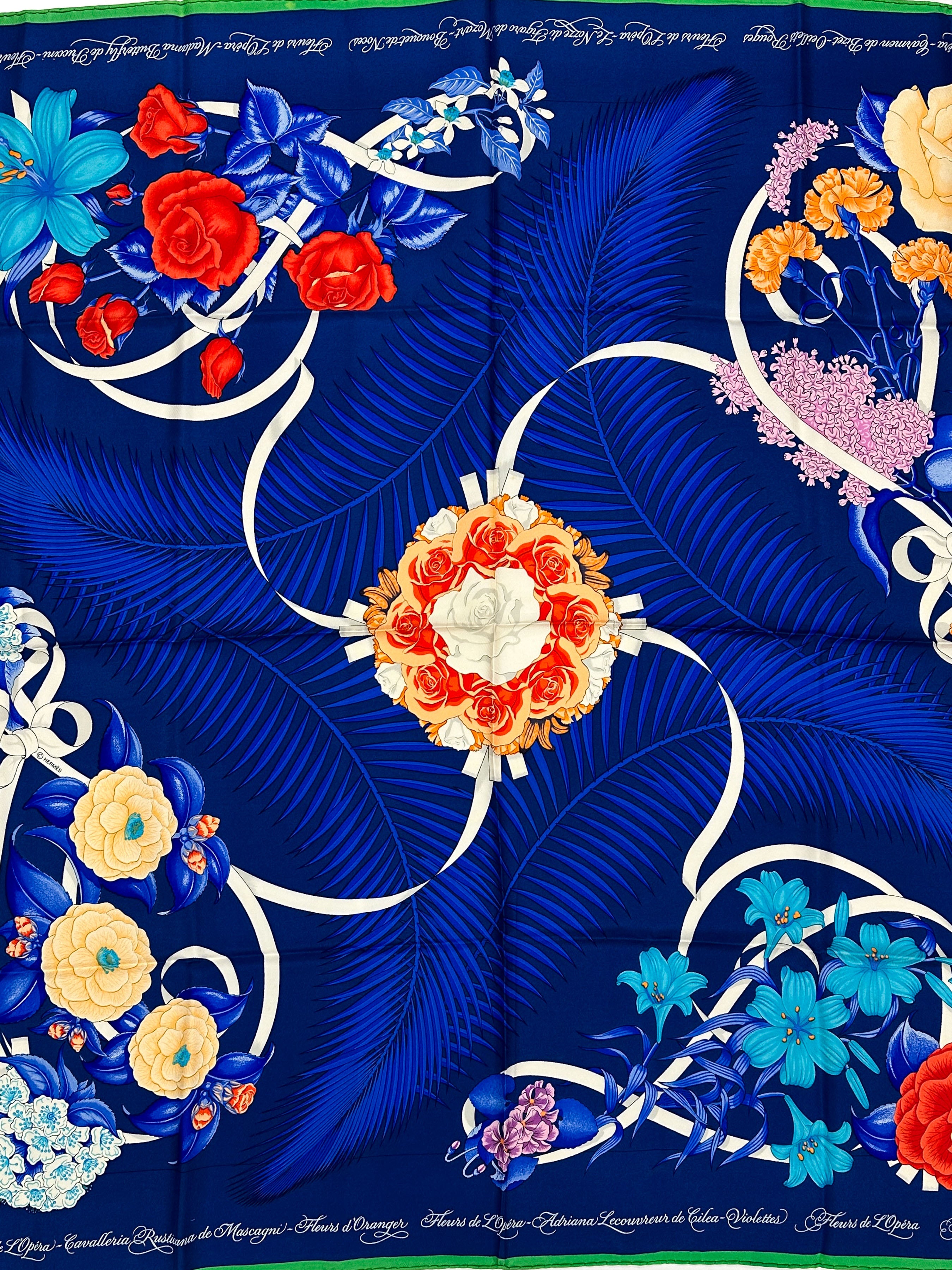 Hermès Fleurs de L’Opéra 90