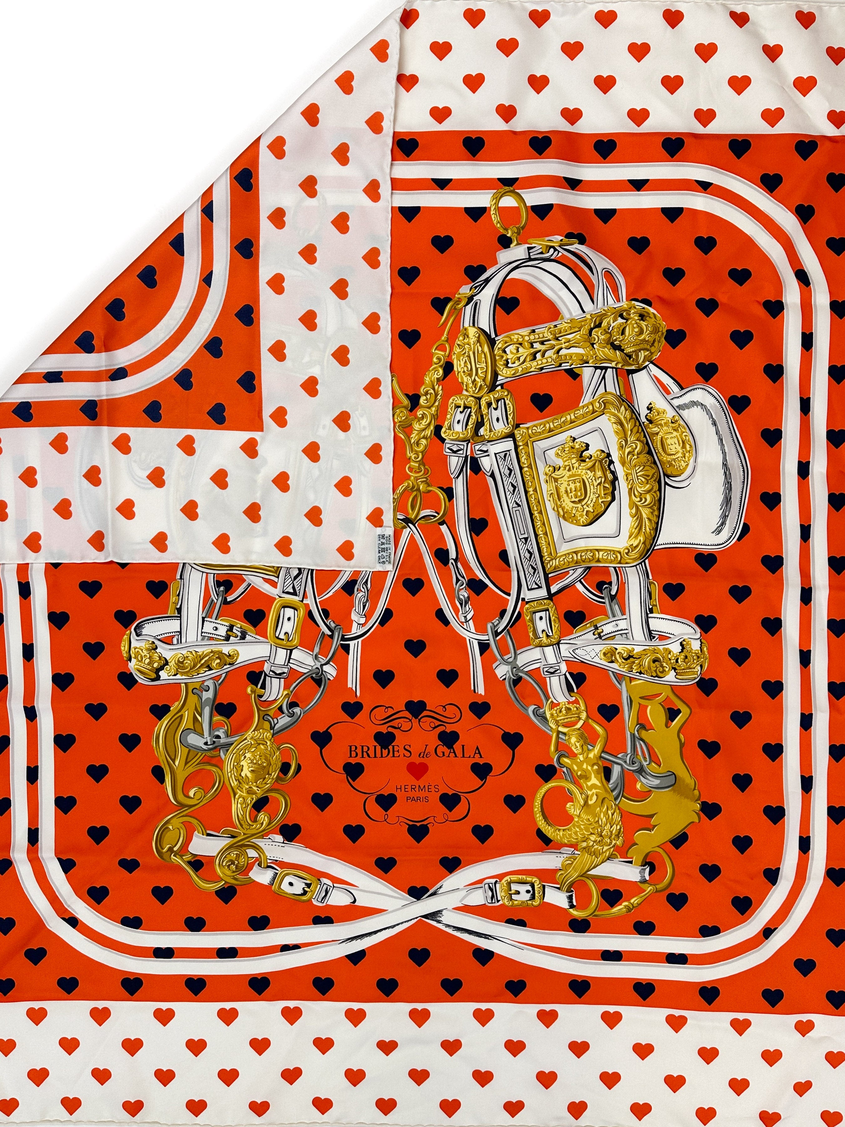 Hermès Brides de Gala Love 90