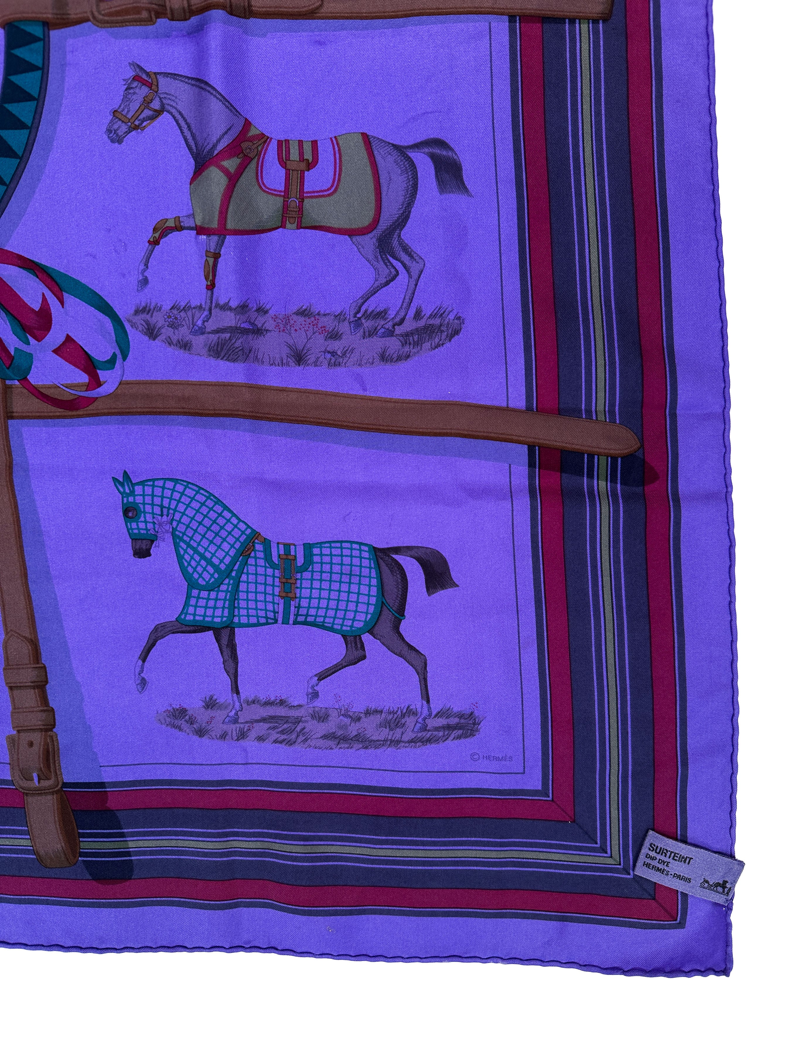 Hermès Couvertures et Tenues de Jour Dip Dye 90