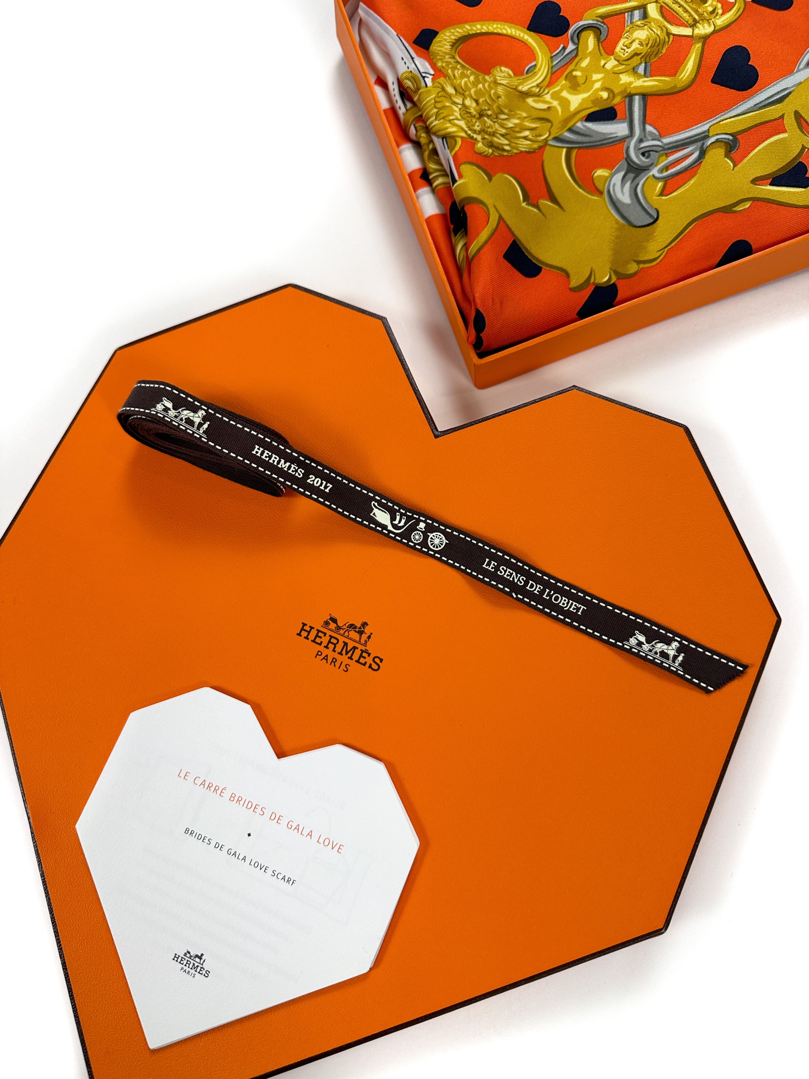 Hermès Brides de Gala Love 90