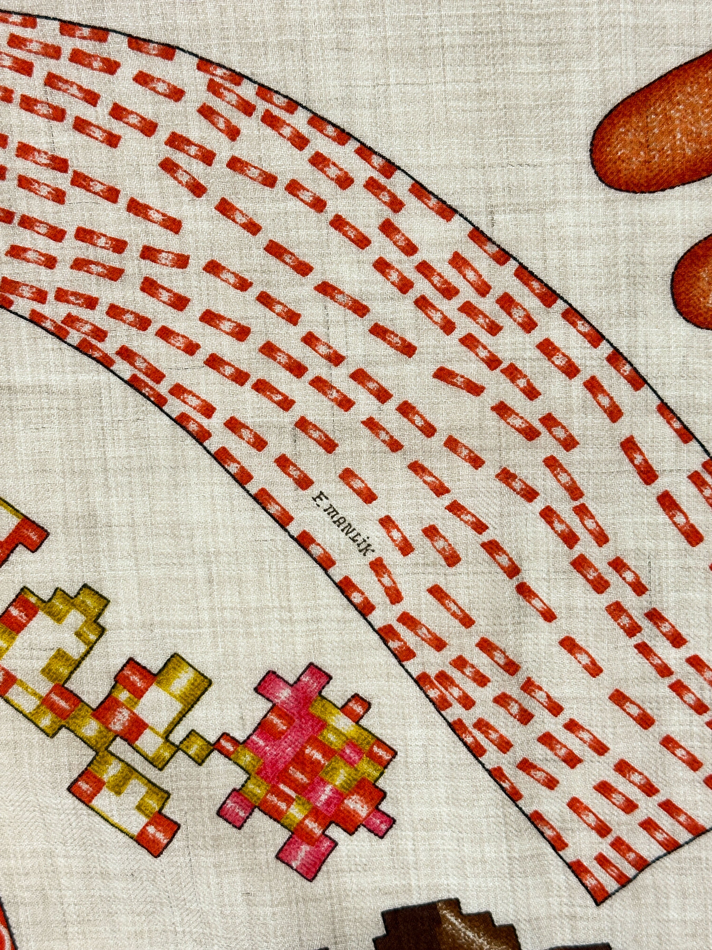 Hermès En Attendant Ulysse Cashmere Silk 140