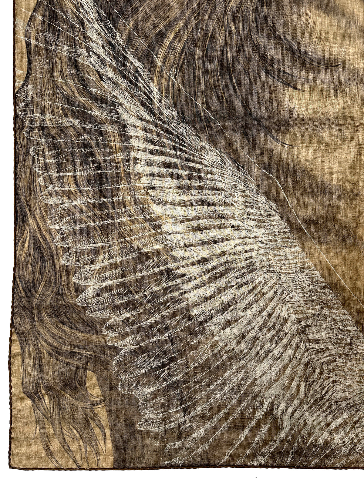 Hermès Les Ailes De Pegase Cashmere Silk 100