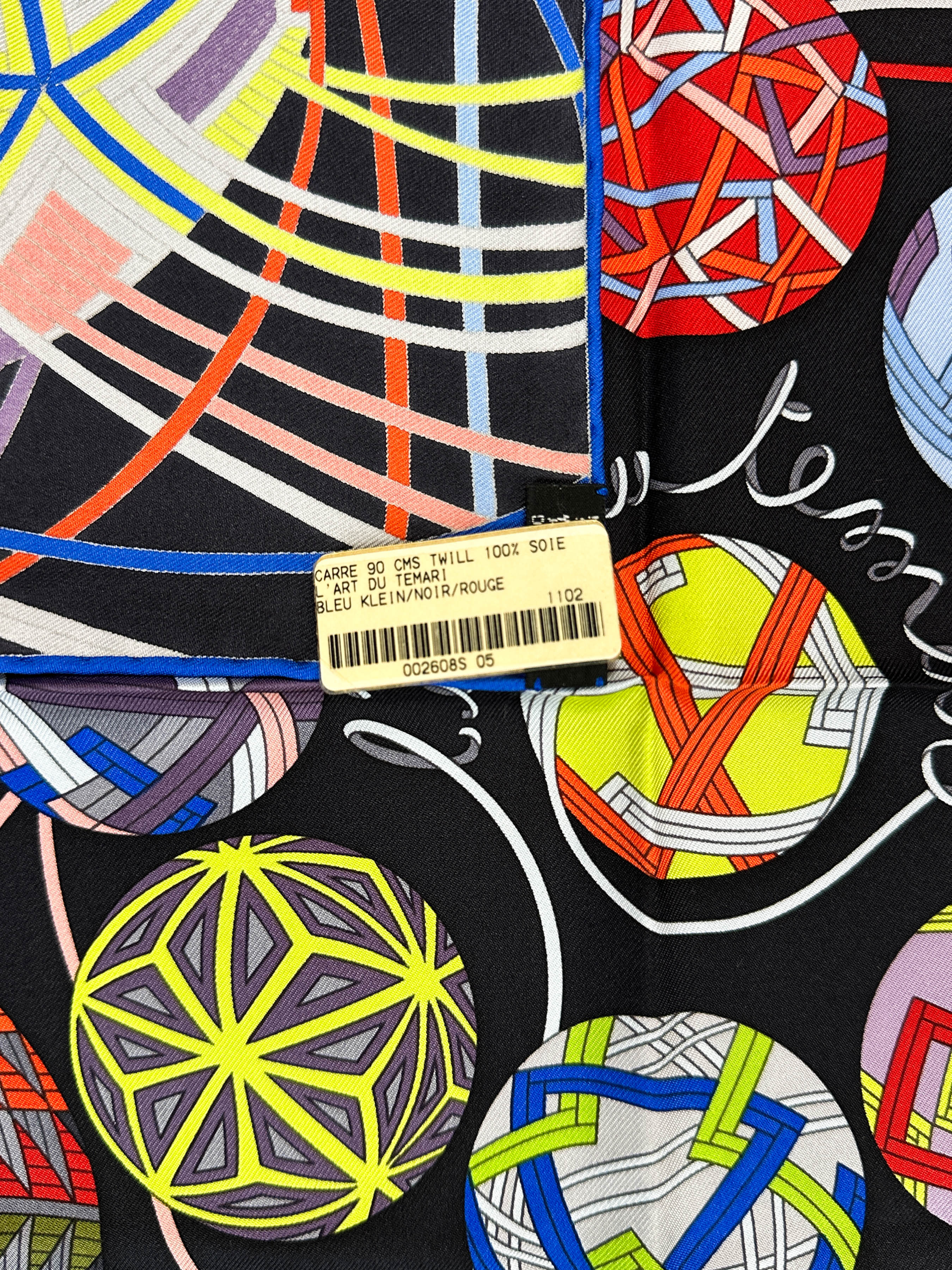 Hermès L'Art du Témari 90