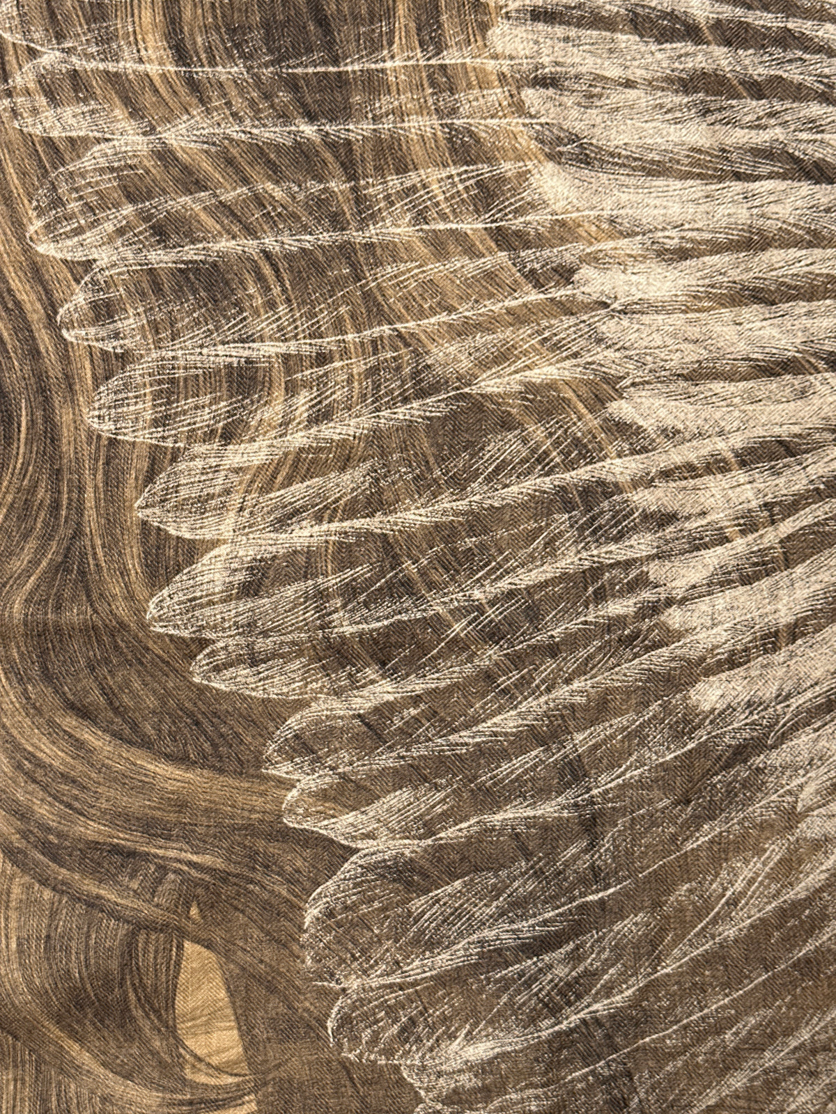 Hermès Les Ailes De Pegase Cashmere Silk 100