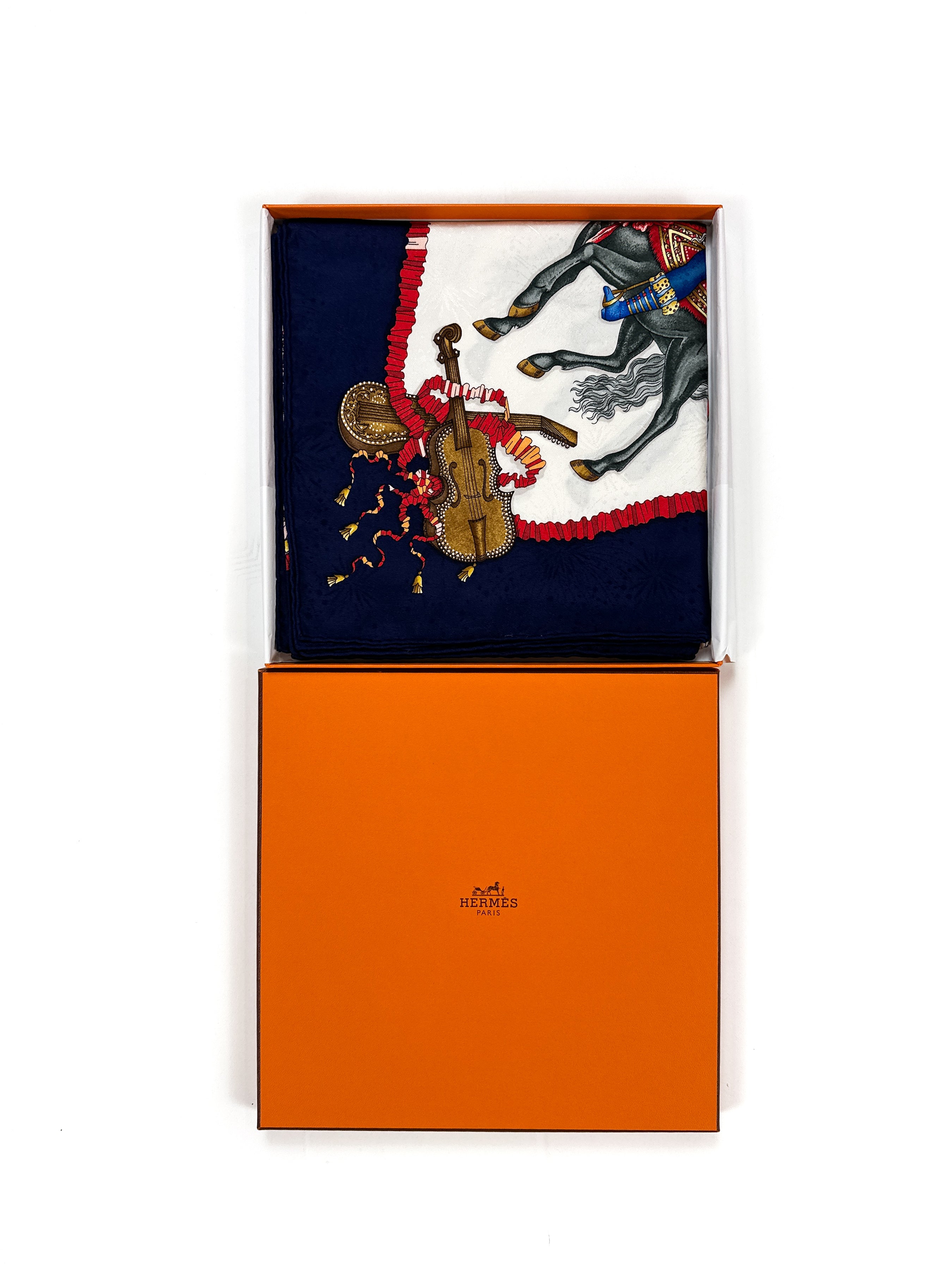 Hermès Les Fêtes du Roi Soleil Jacquard 90