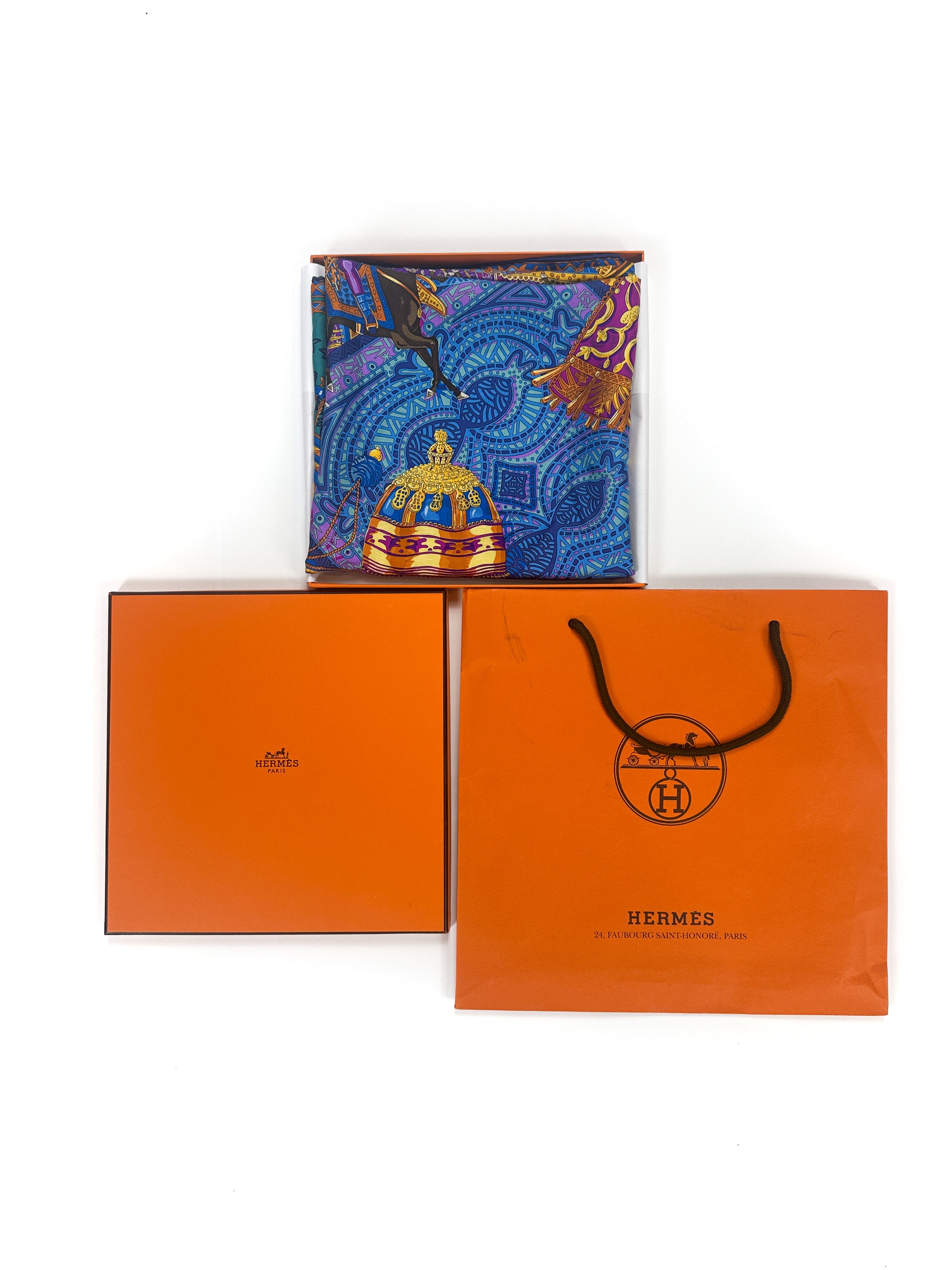 Hermès Cavaliers du Caucase 90