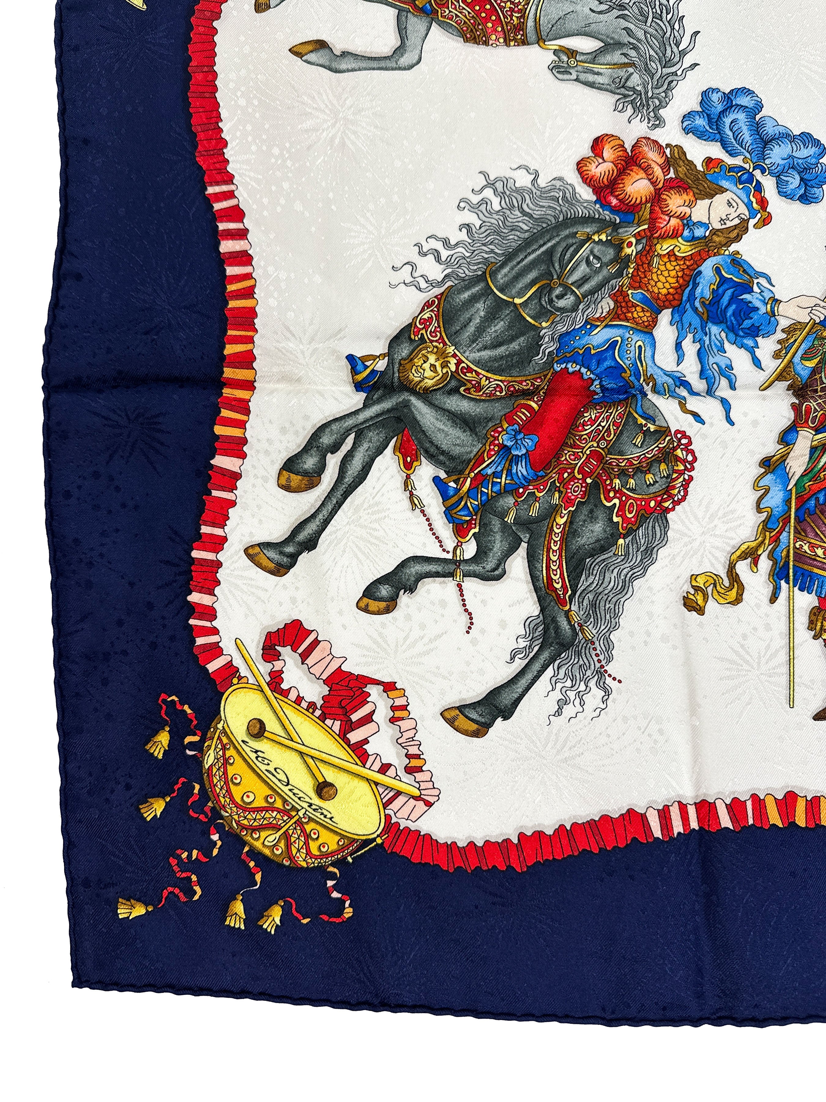 Hermès Les Fêtes du Roi Soleil Jacquard 90