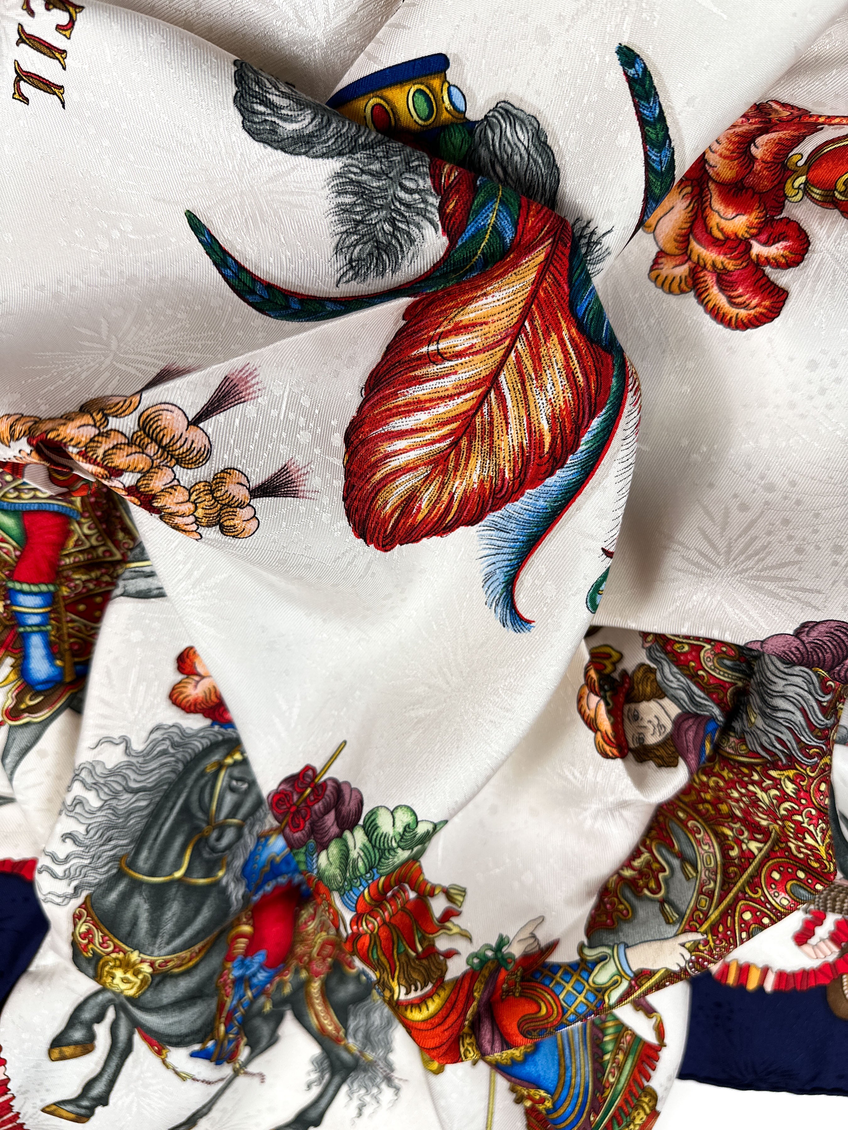 Hermès Les Fêtes du Roi Soleil Jacquard 90