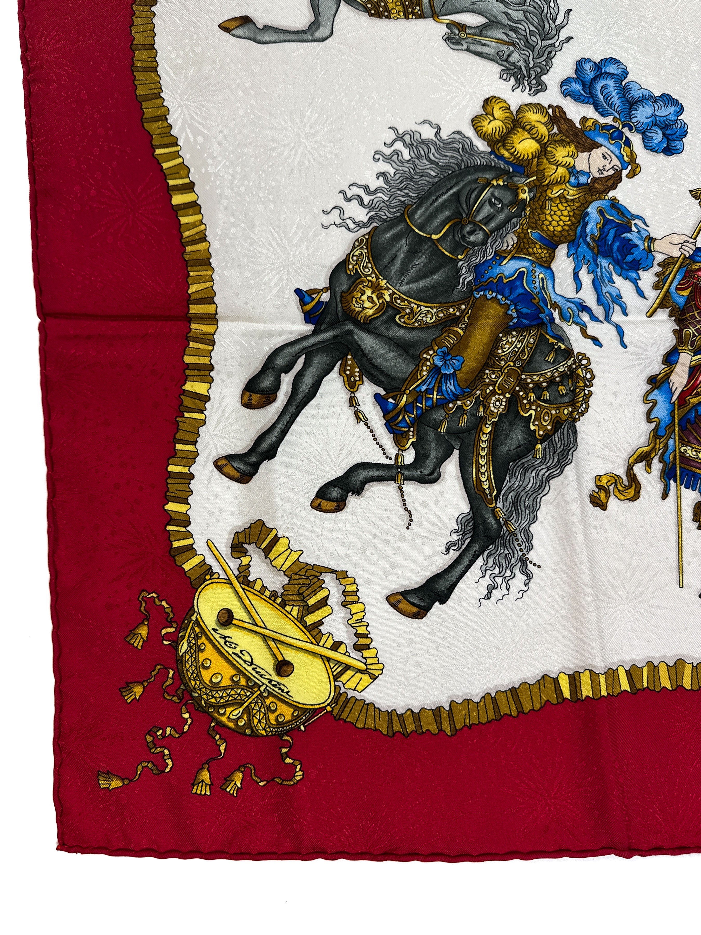 Hermès Les Fêtes du Roi Soleil Jacquard 90