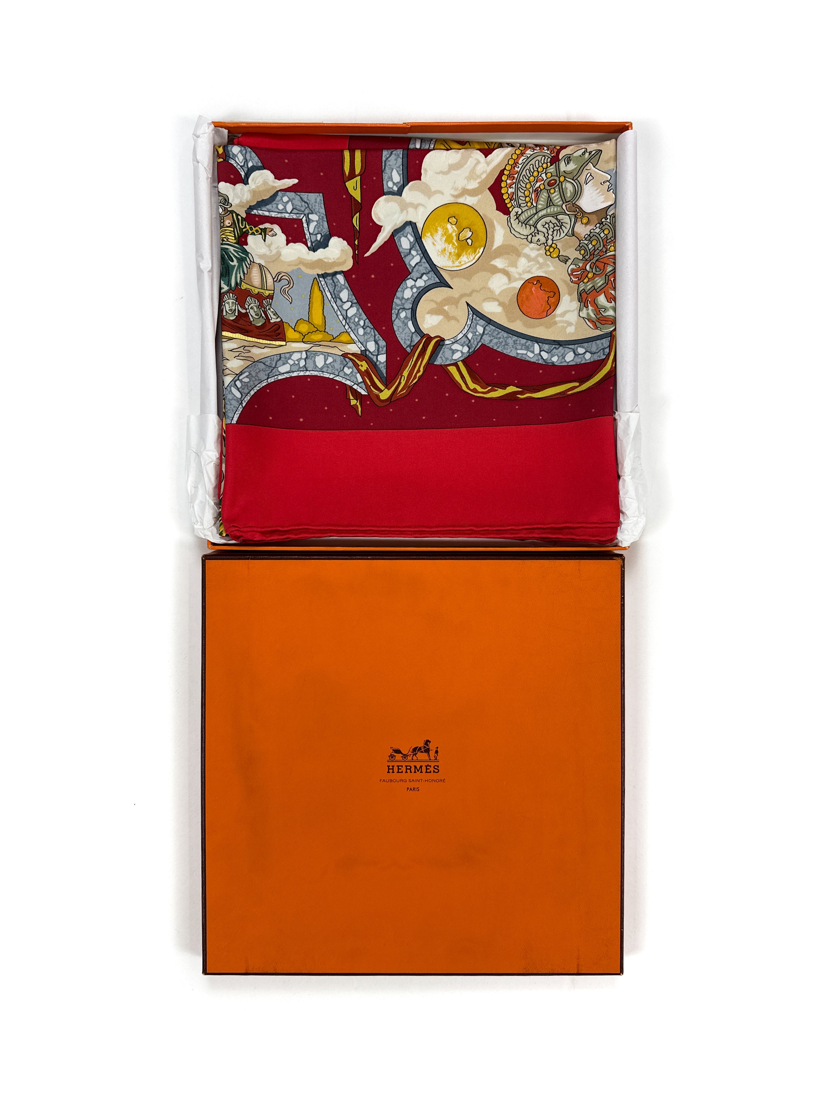 Hermès Cavaliers des Nuages 90