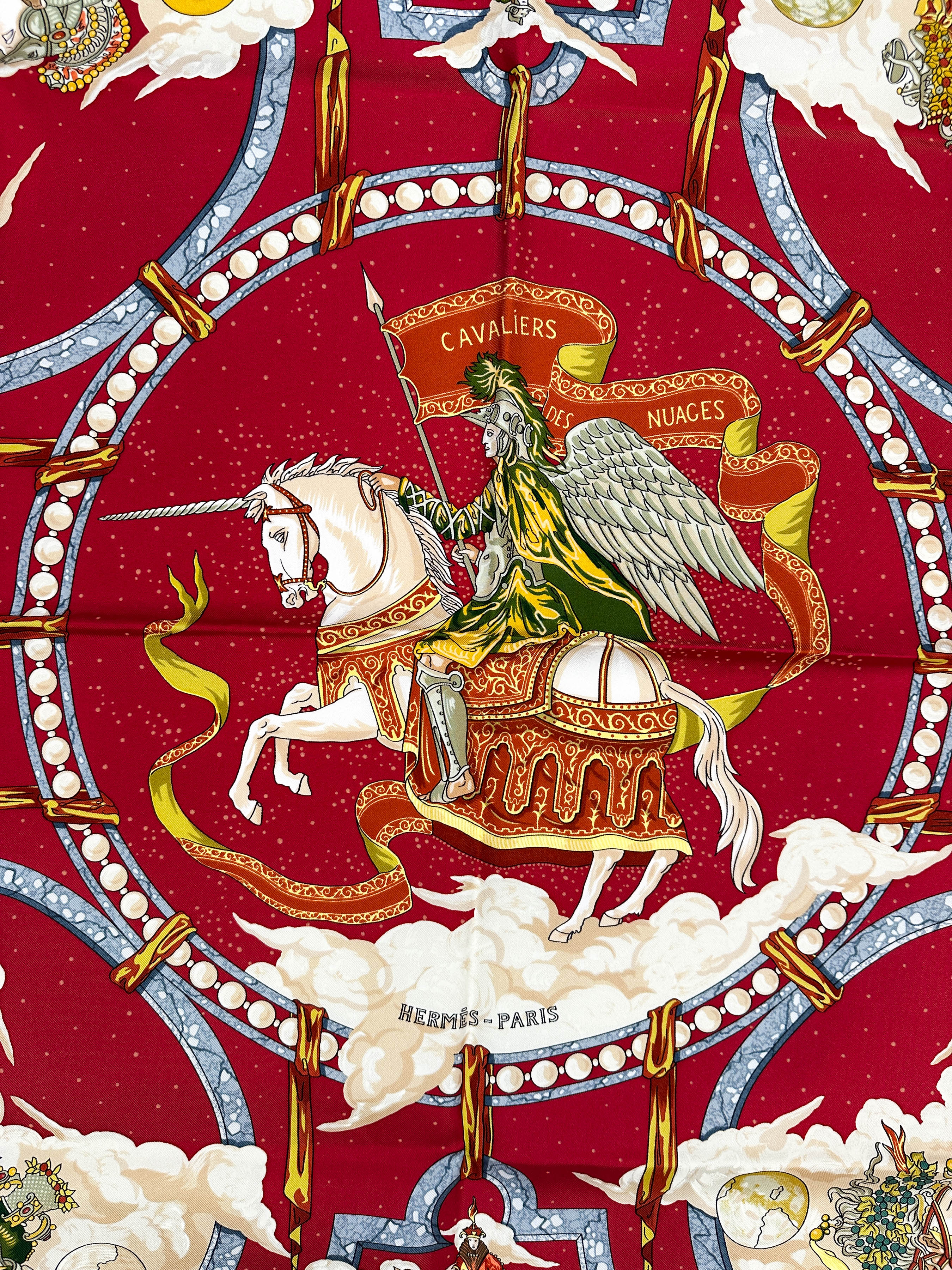 Hermès Cavaliers des Nuages 90
