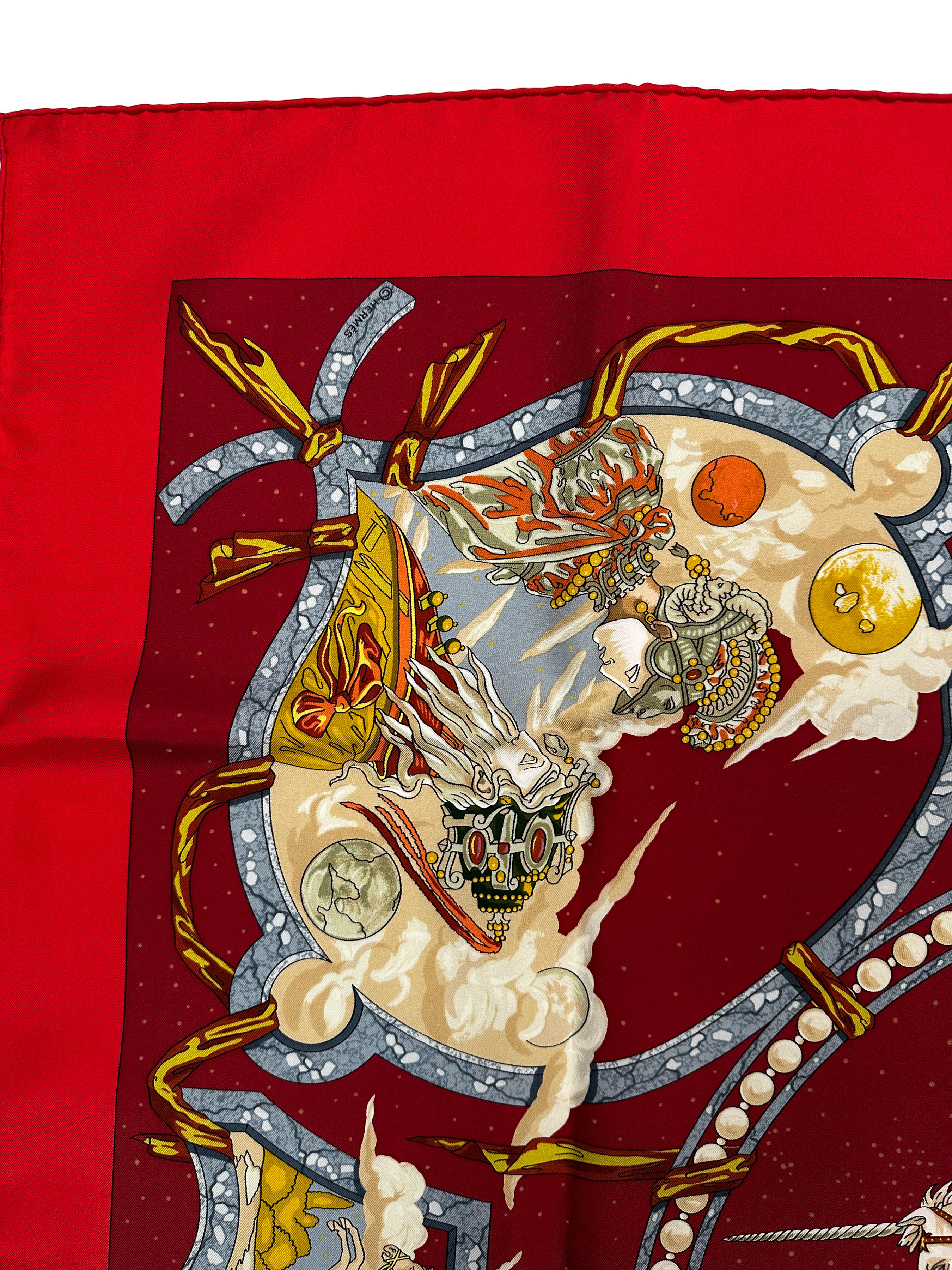 Hermès Cavaliers des Nuages 90