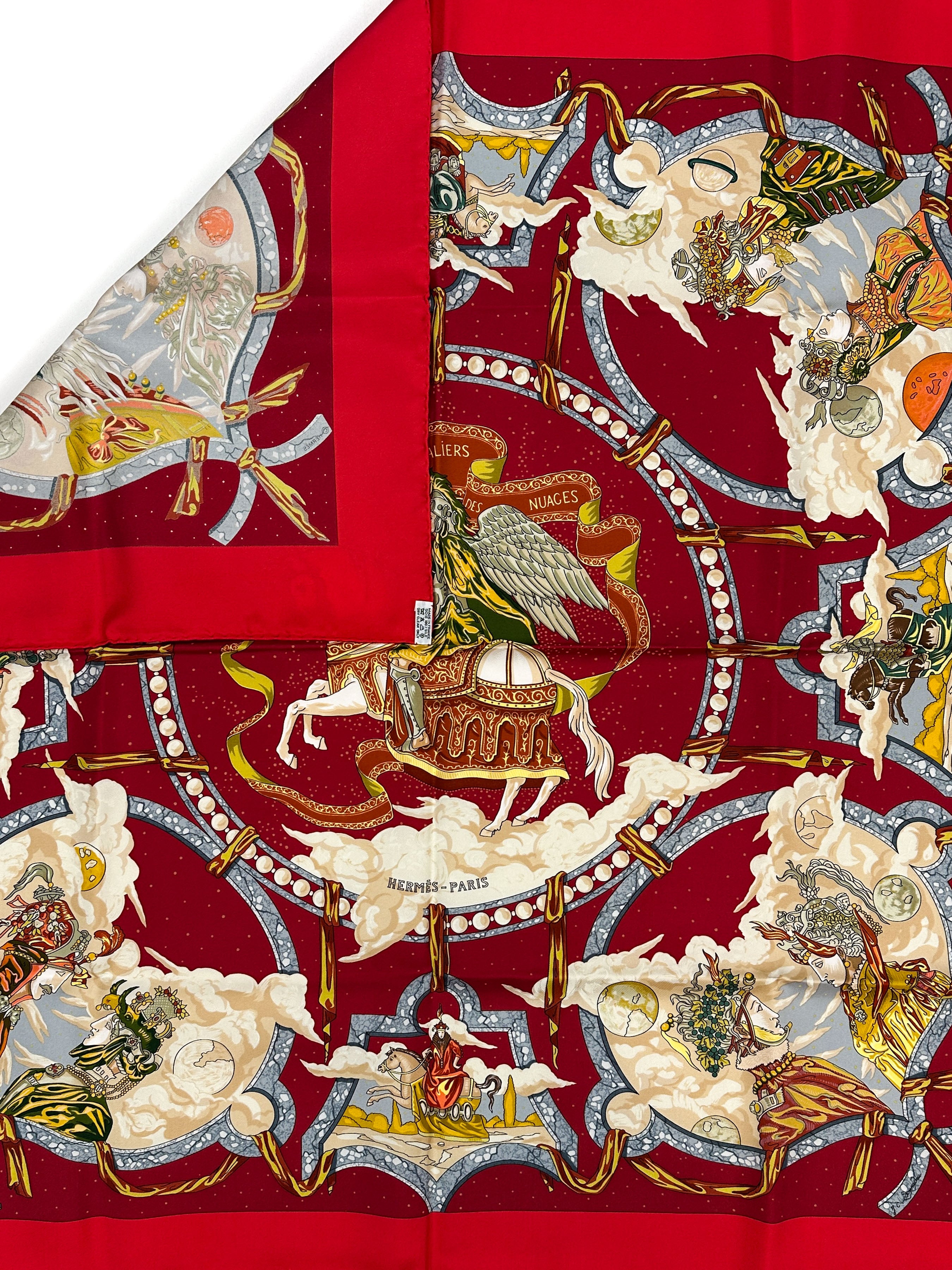 Hermès Cavaliers des Nuages 90
