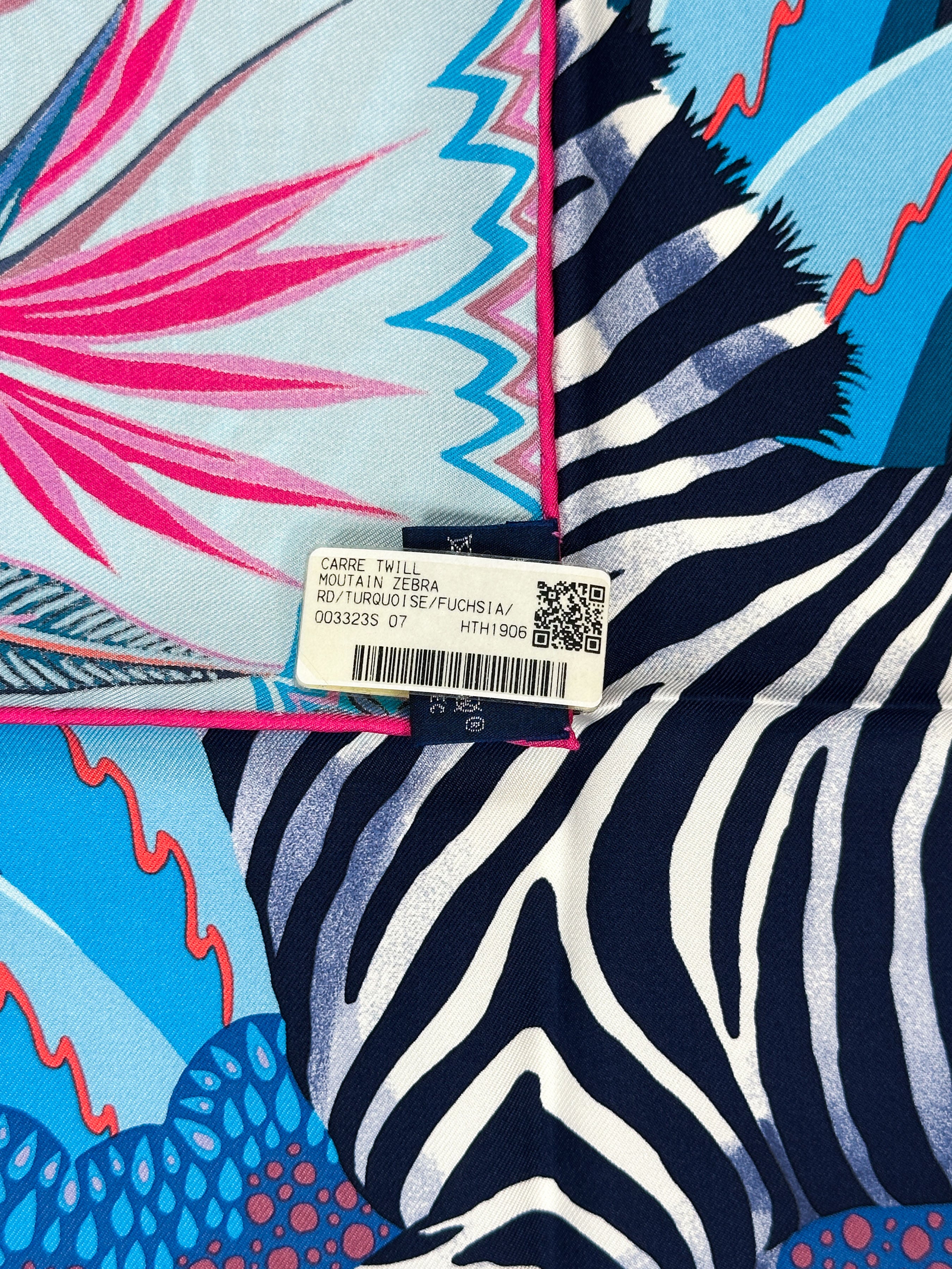 Hermès Mountain Zebra 90