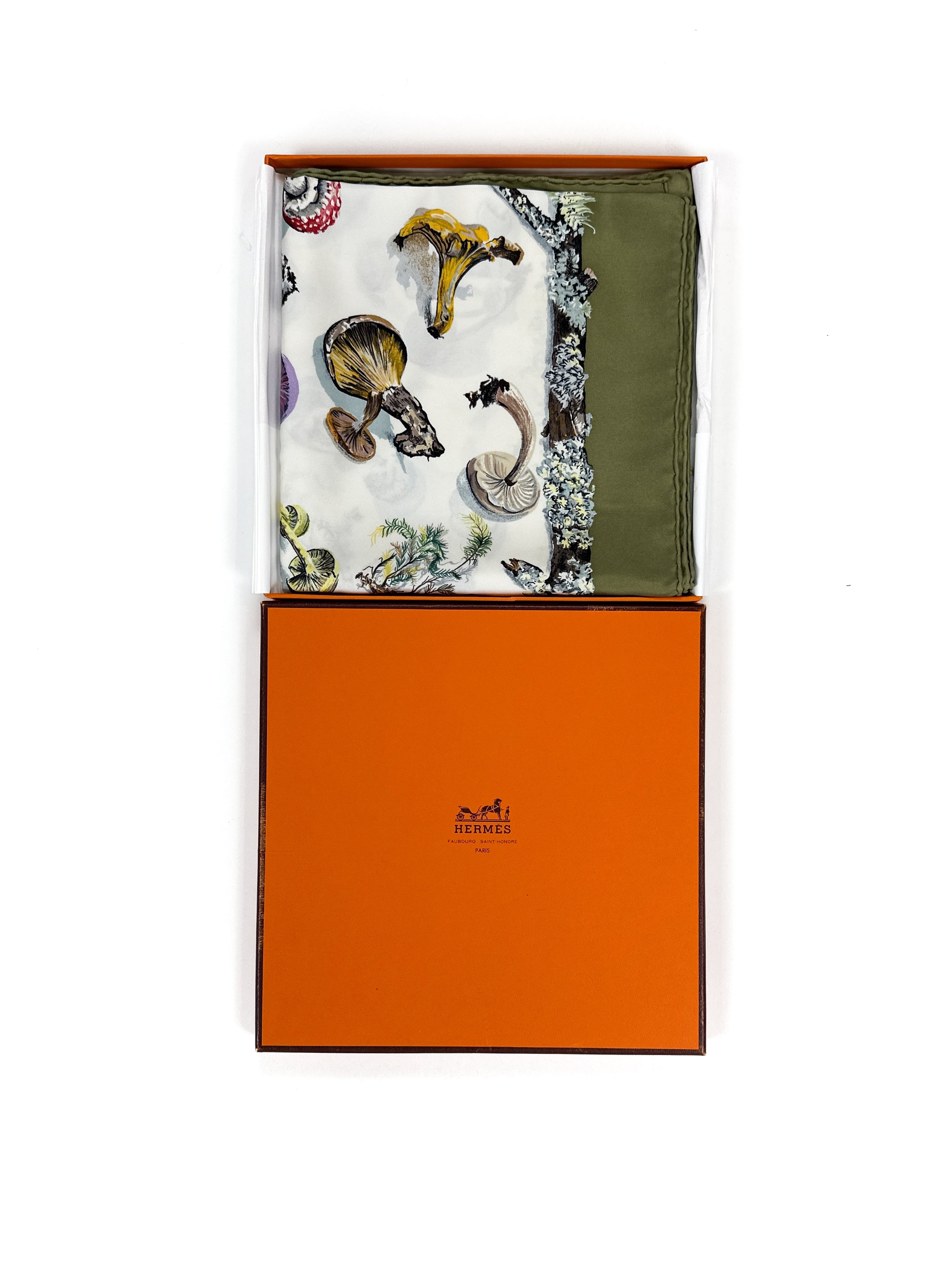 Hermès Champignons 90