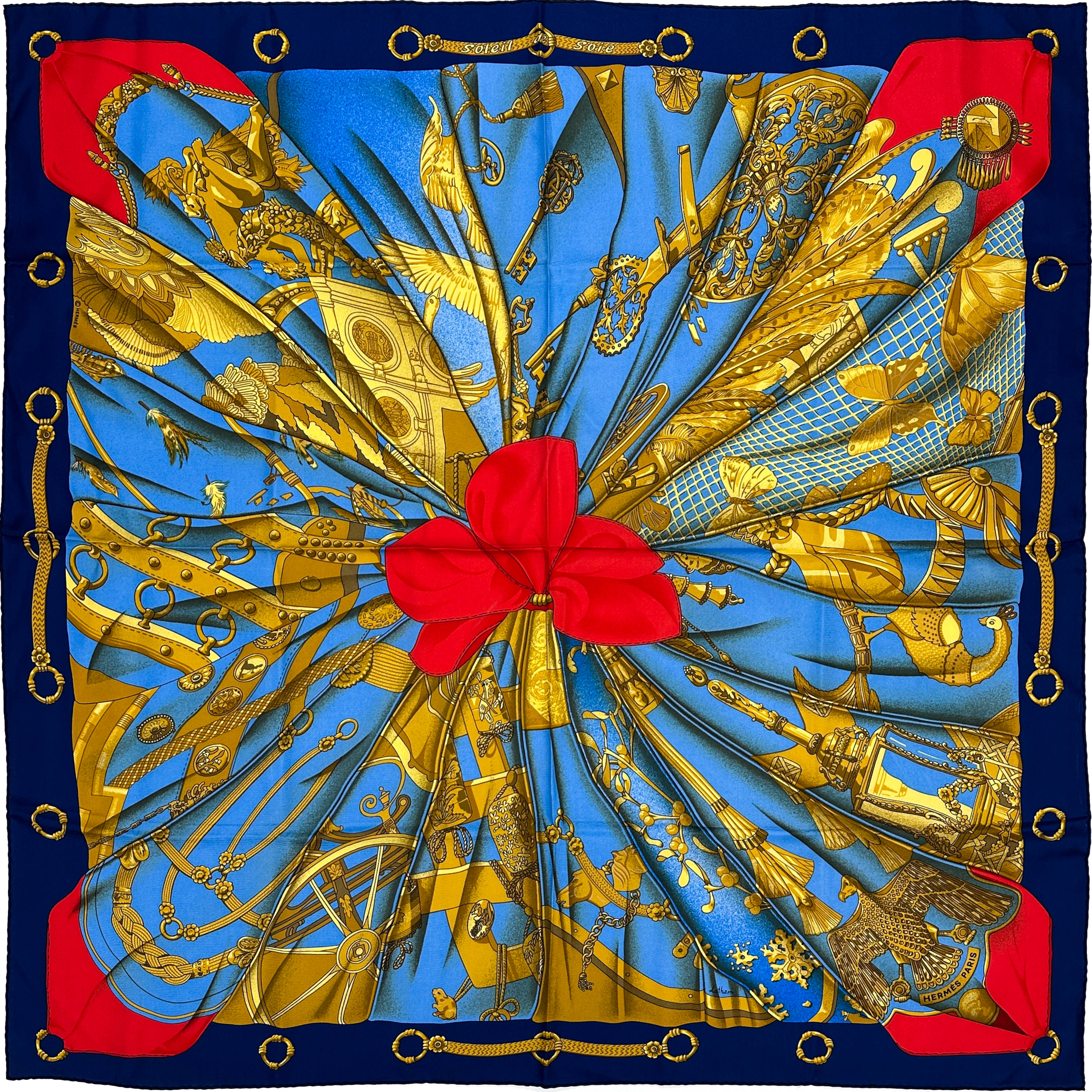 Hermès Soleil de Soie 90