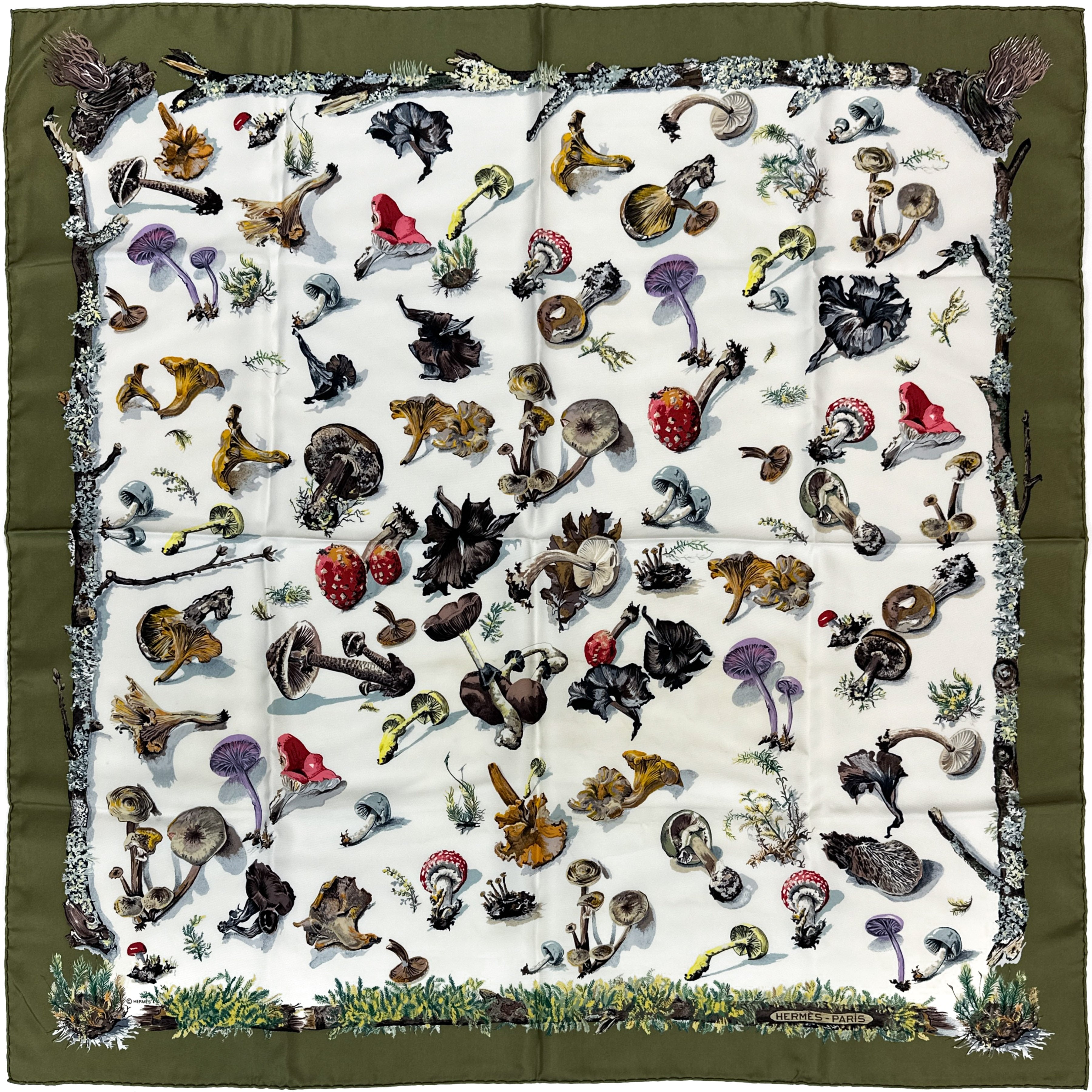 Hermès Champignons 90