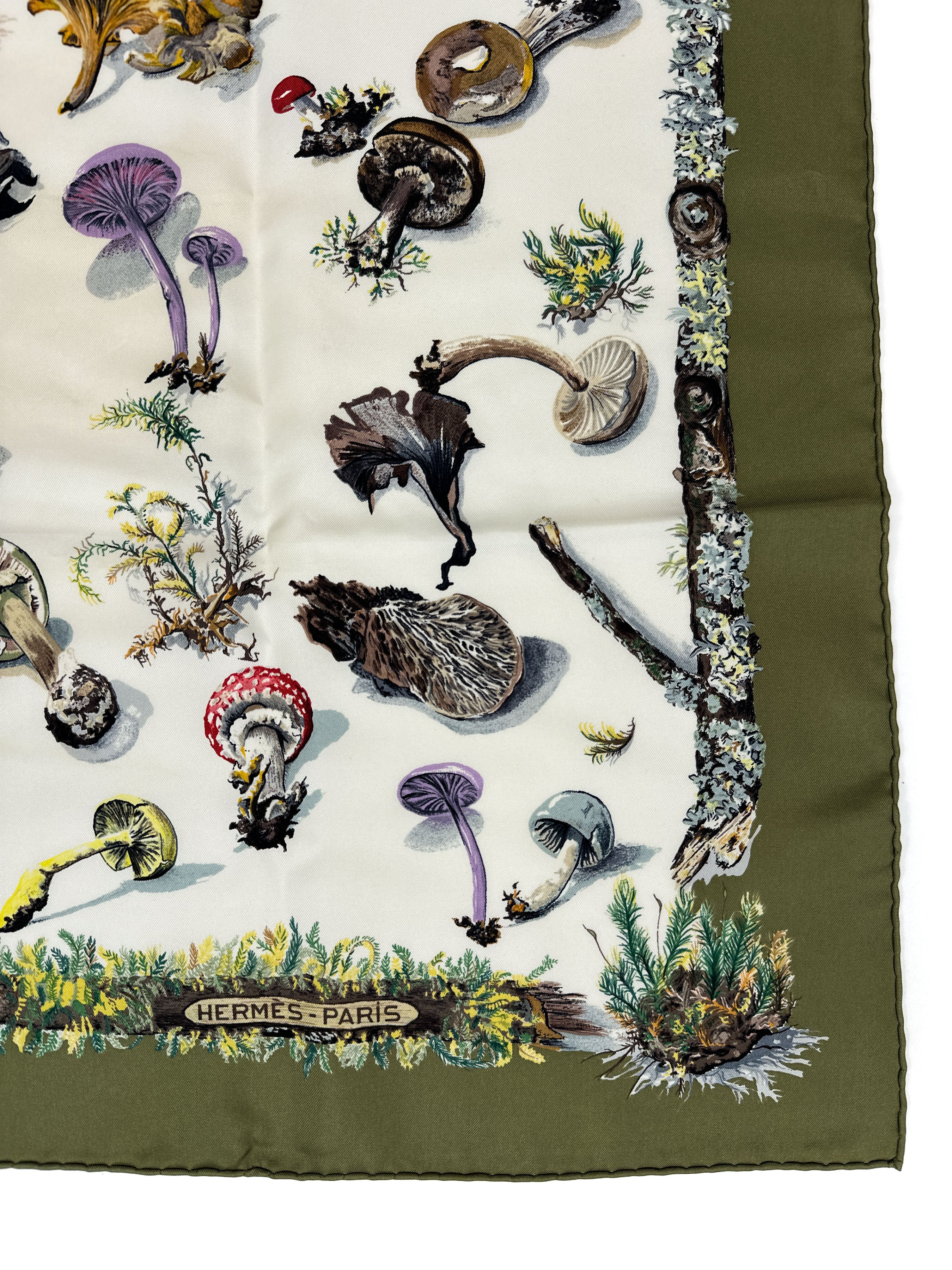 Hermès Champignons 90