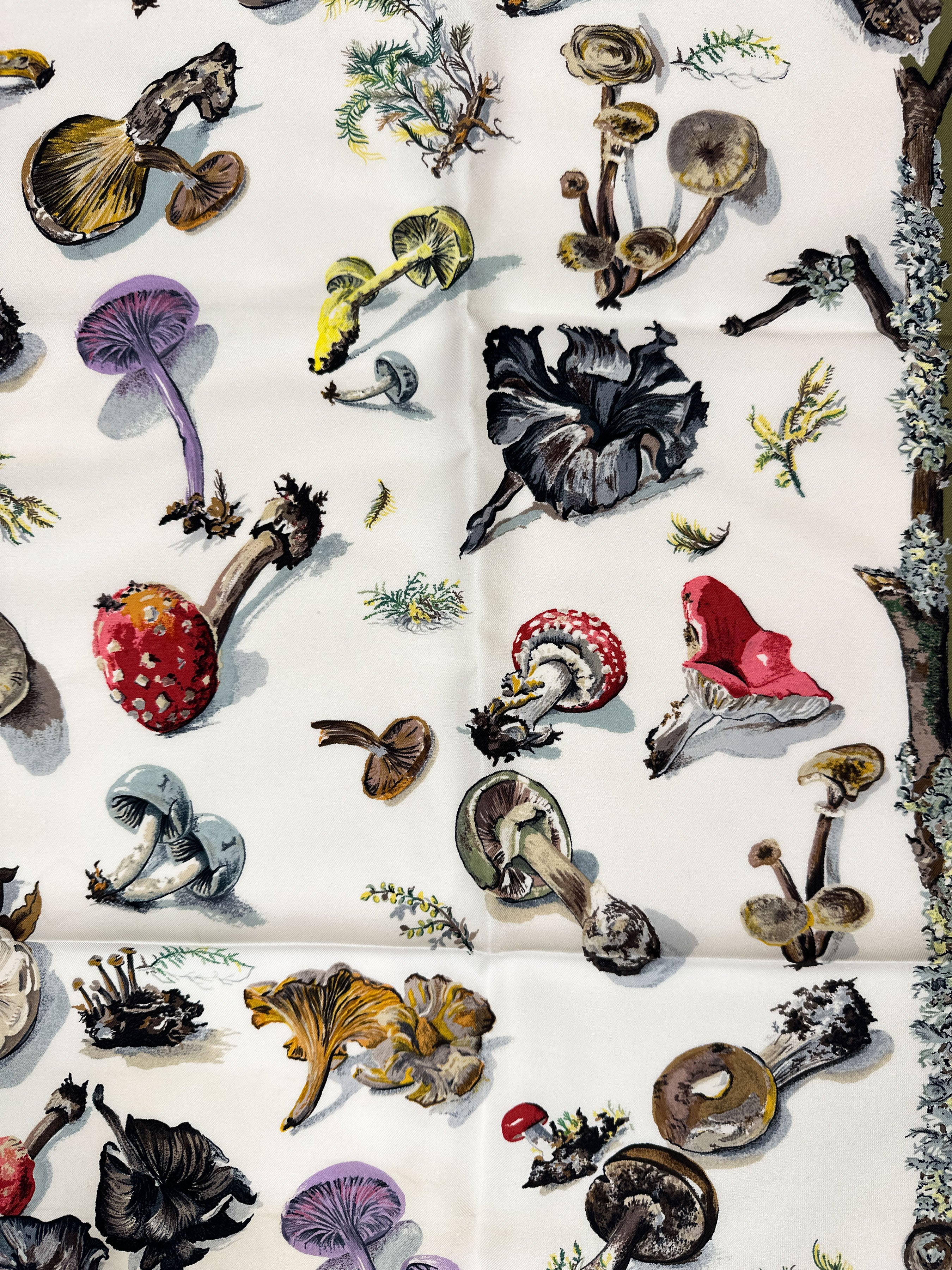 Hermès Champignons 90