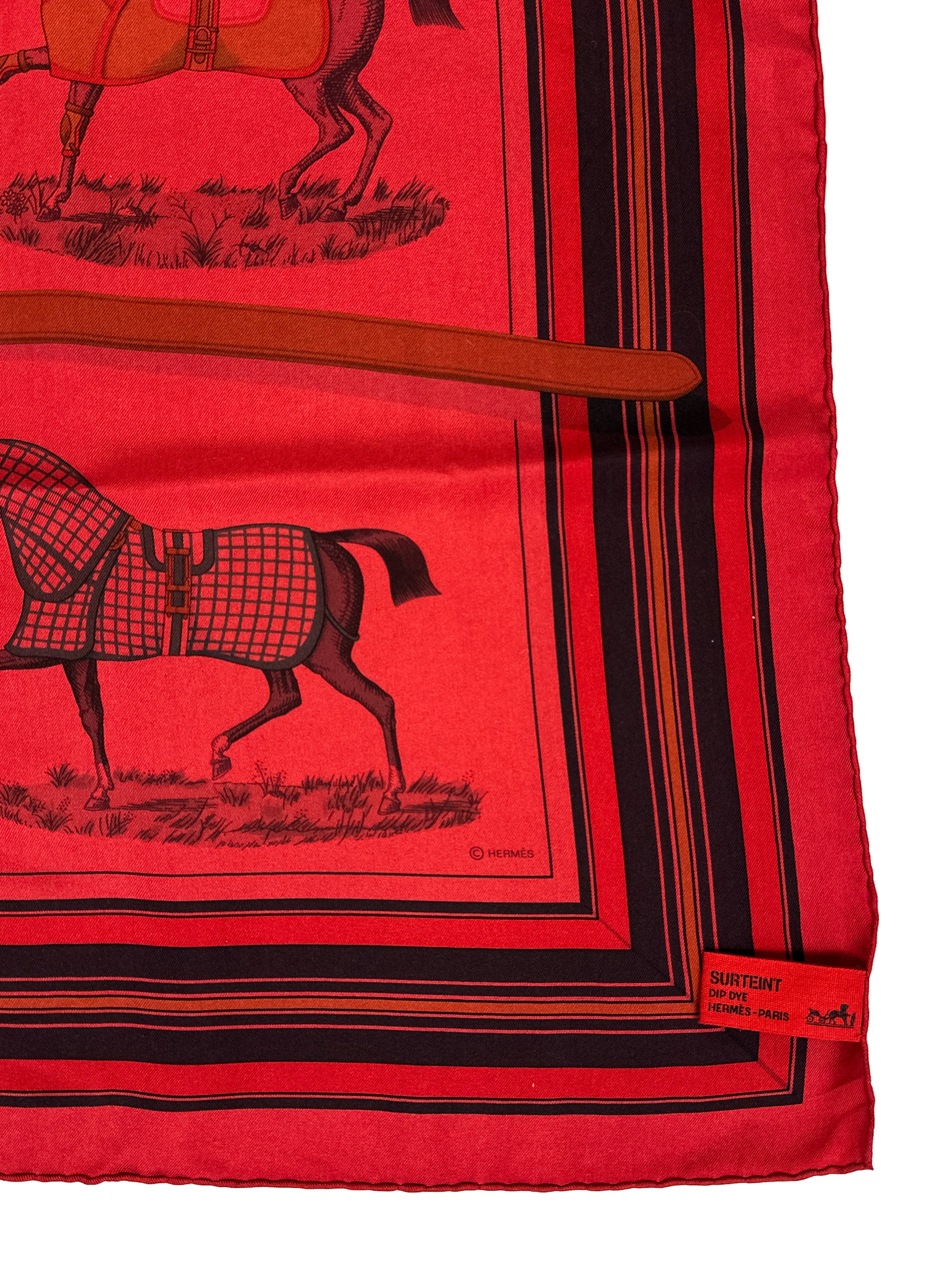 Hermès Couvertures et Tenues de Jour Dip Dye 90