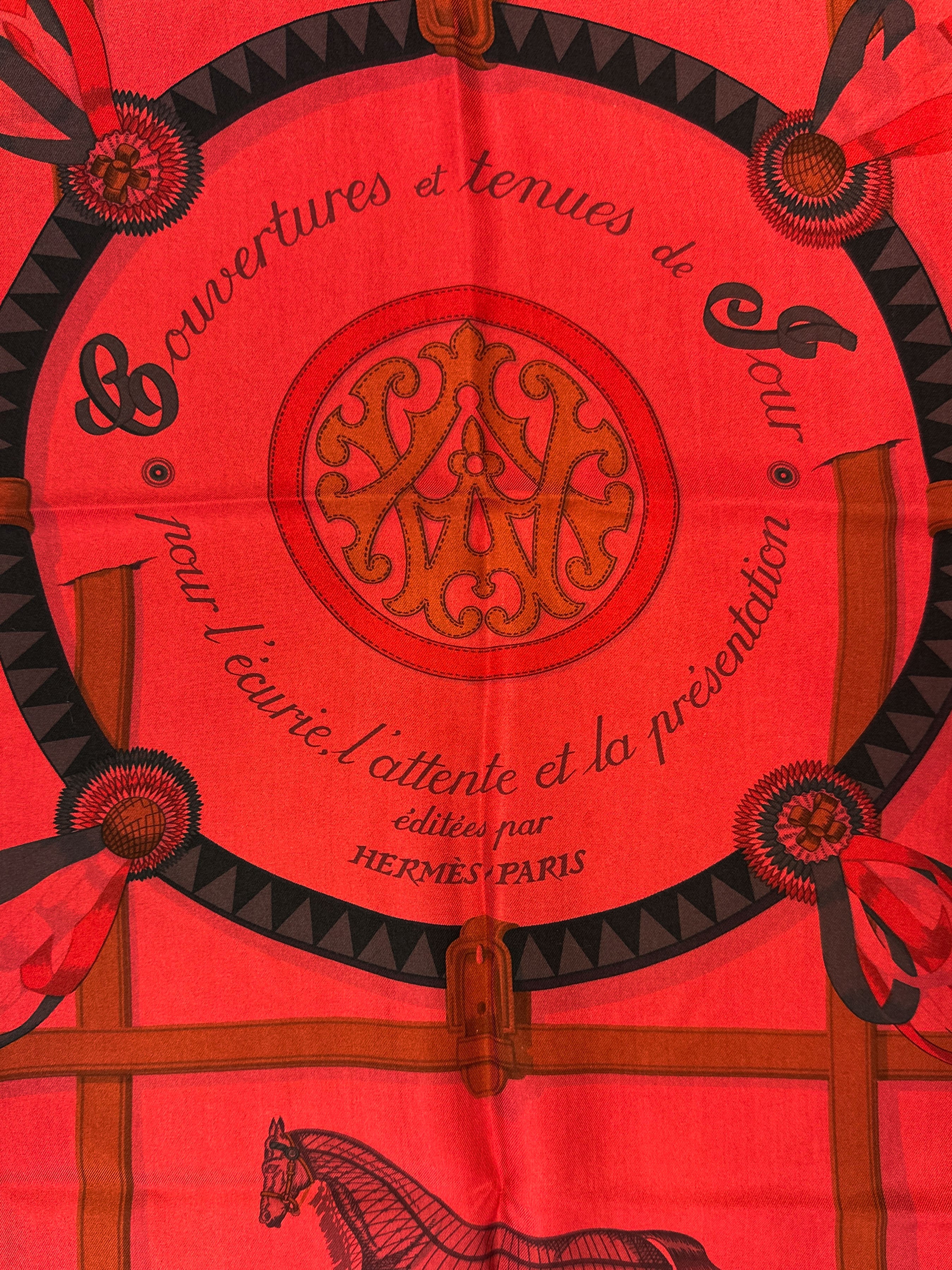 Hermès Couvertures et Tenues de Jour Dip Dye 90