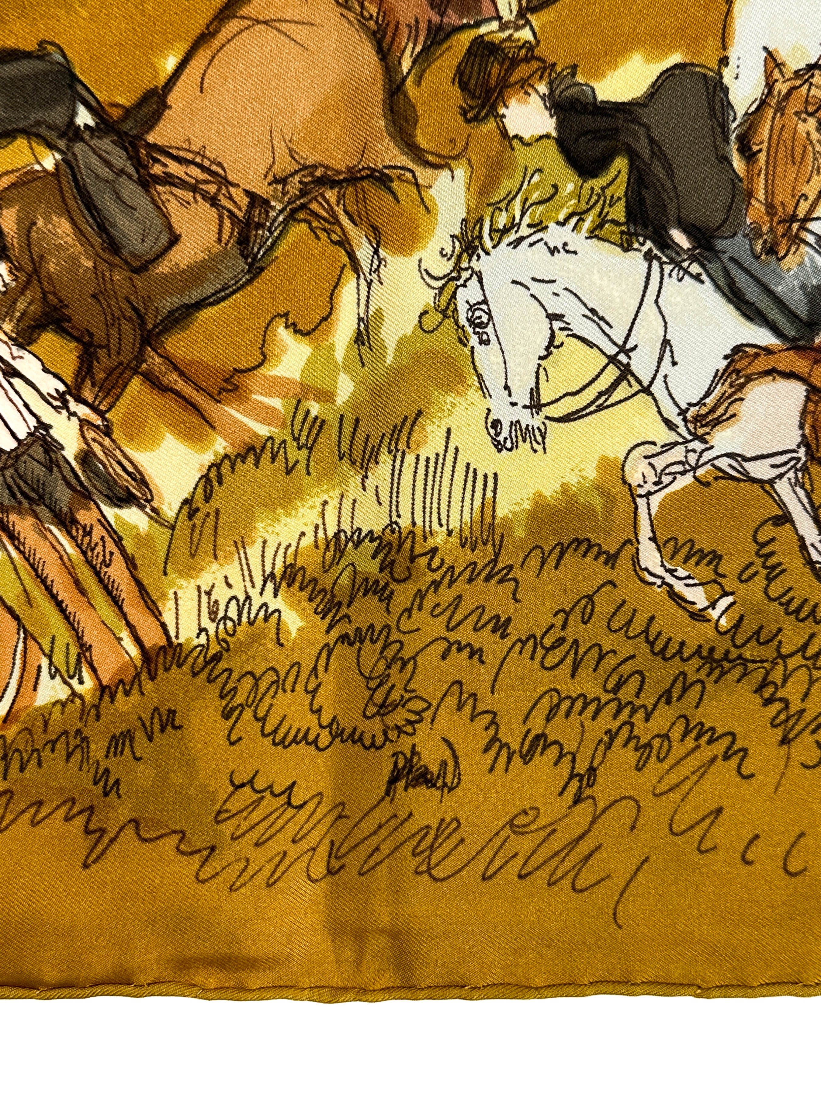 Hermès Les Amazones II 90