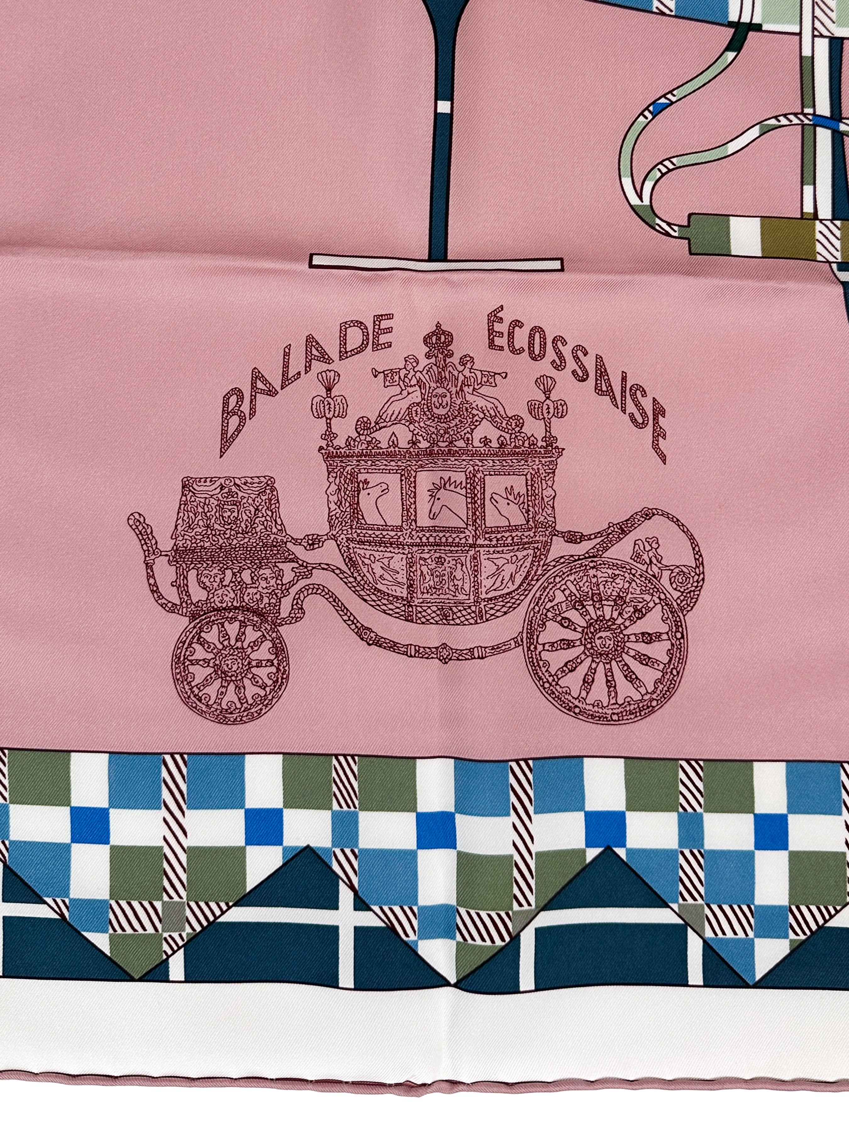 Hermès Balade Ecossaise 90