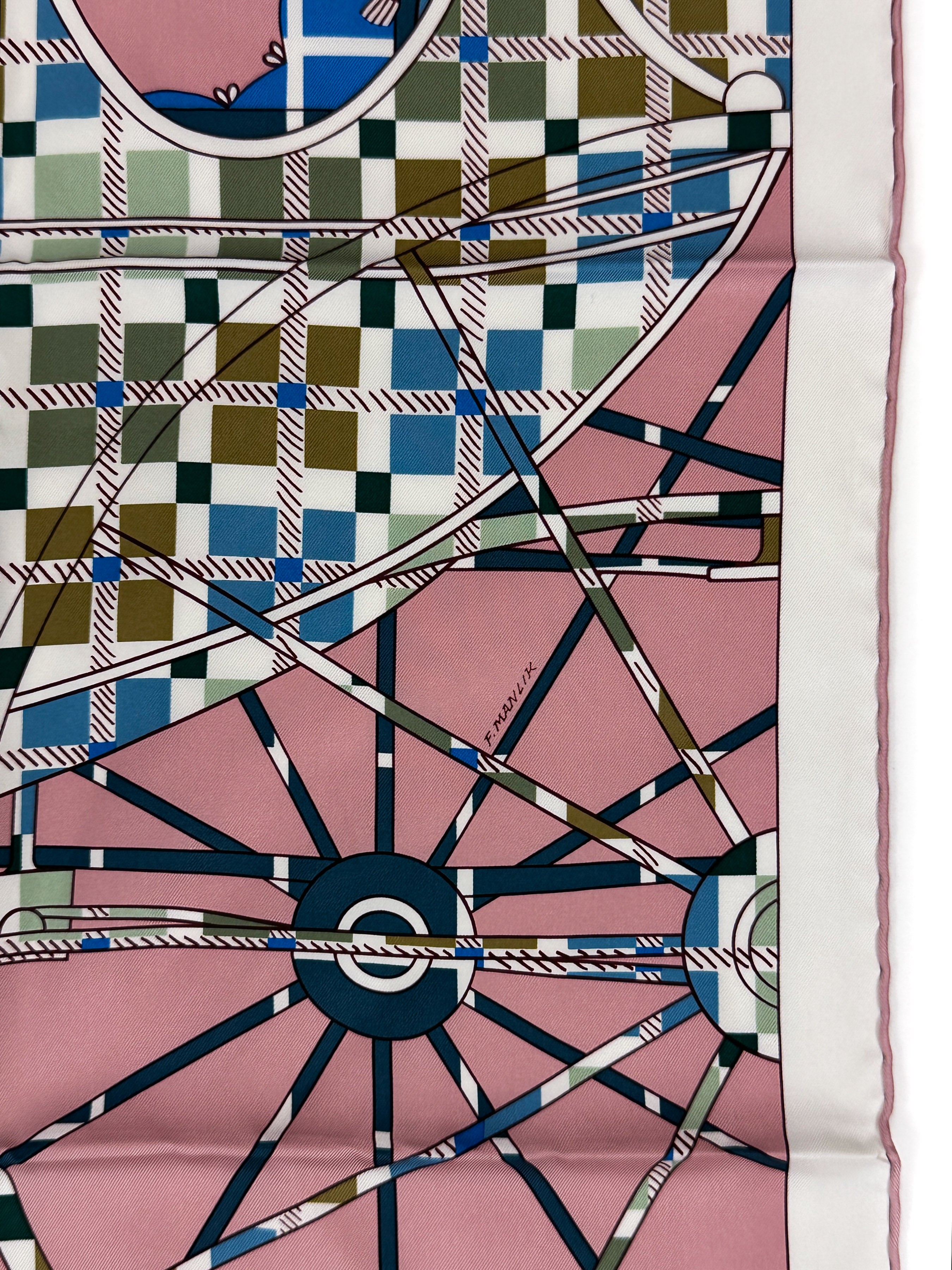 Hermès Balade Ecossaise 90