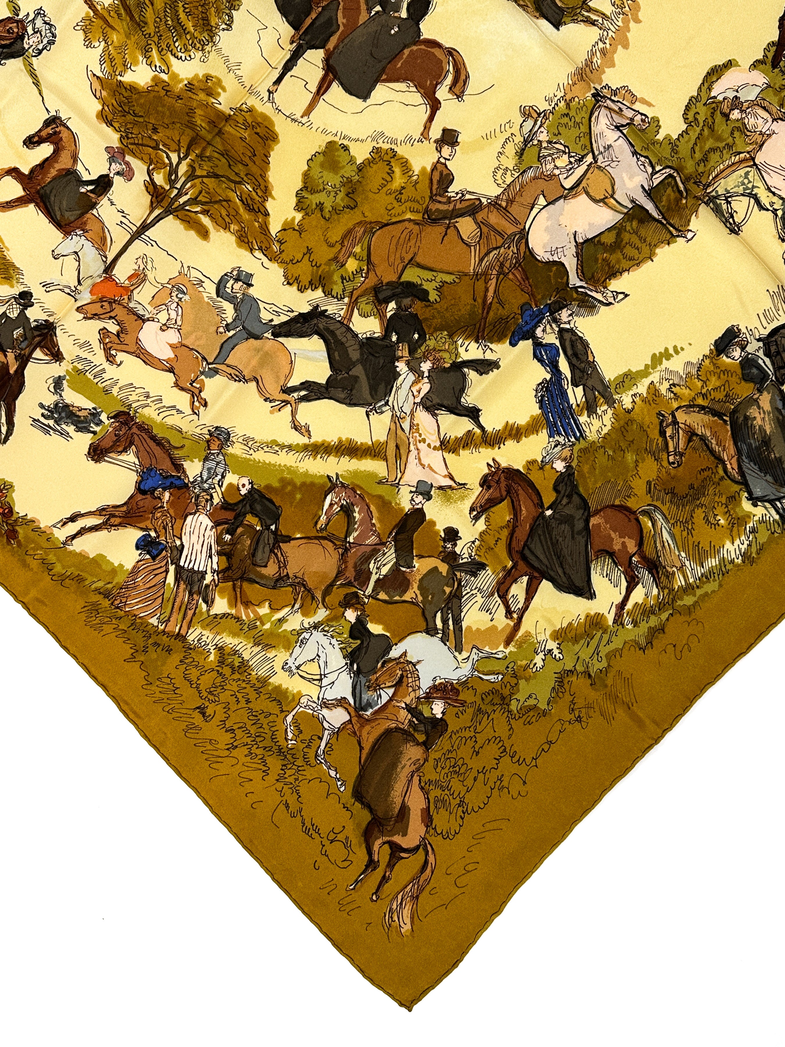 Hermès Les Amazones II 90