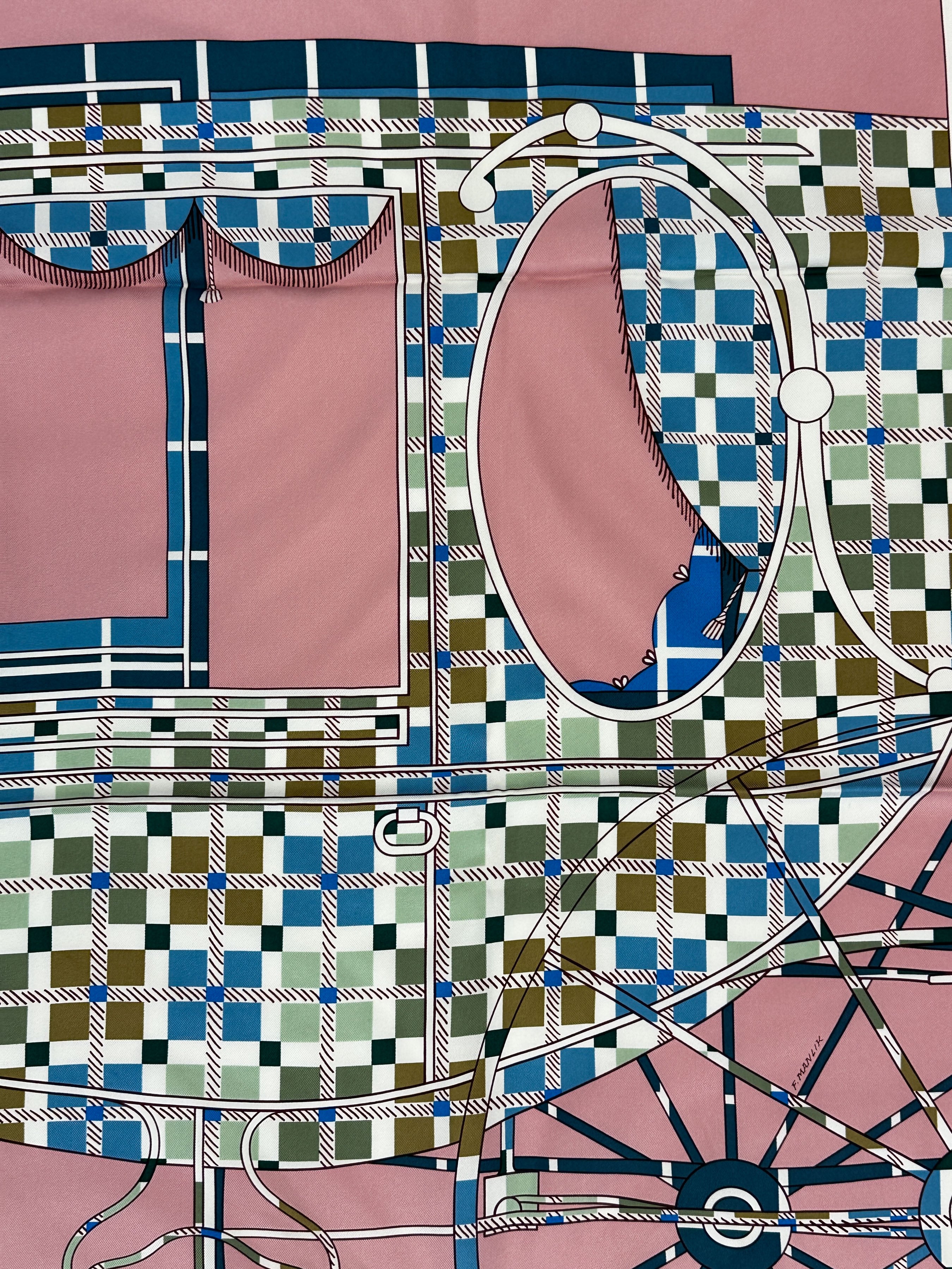 Hermès Balade Ecossaise 90