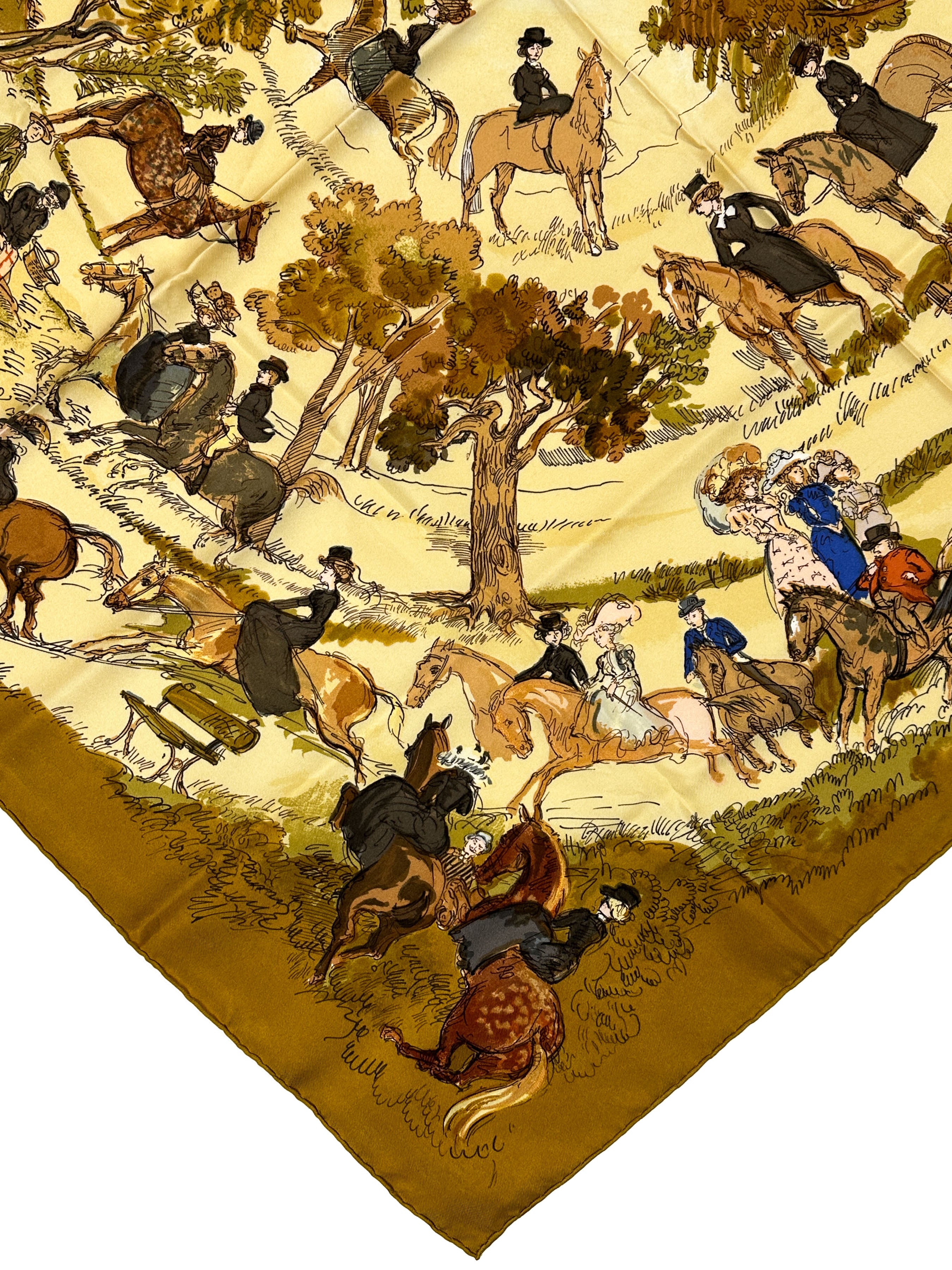 Hermès Les Amazones II 90