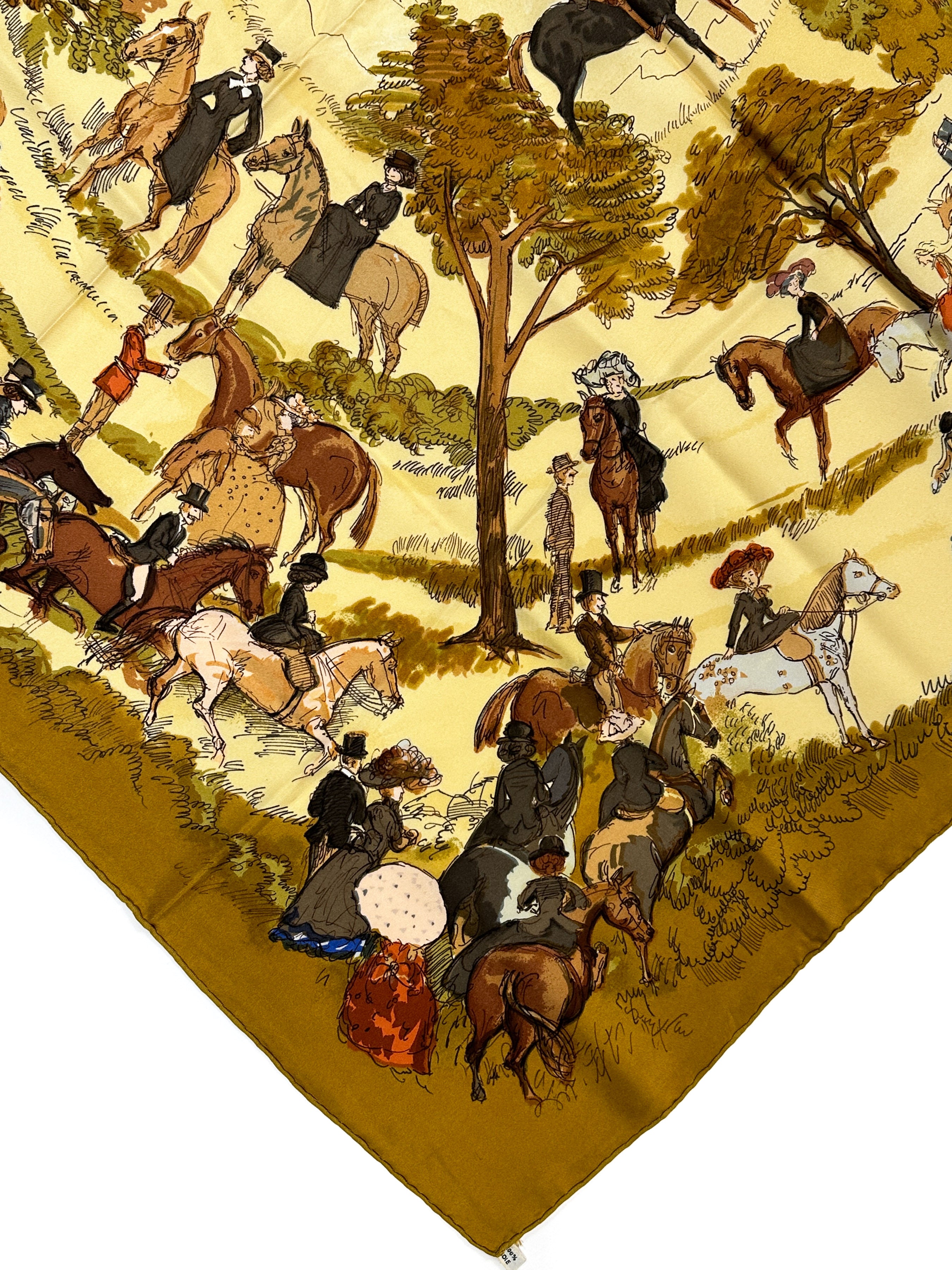 Hermès Les Amazones II 90