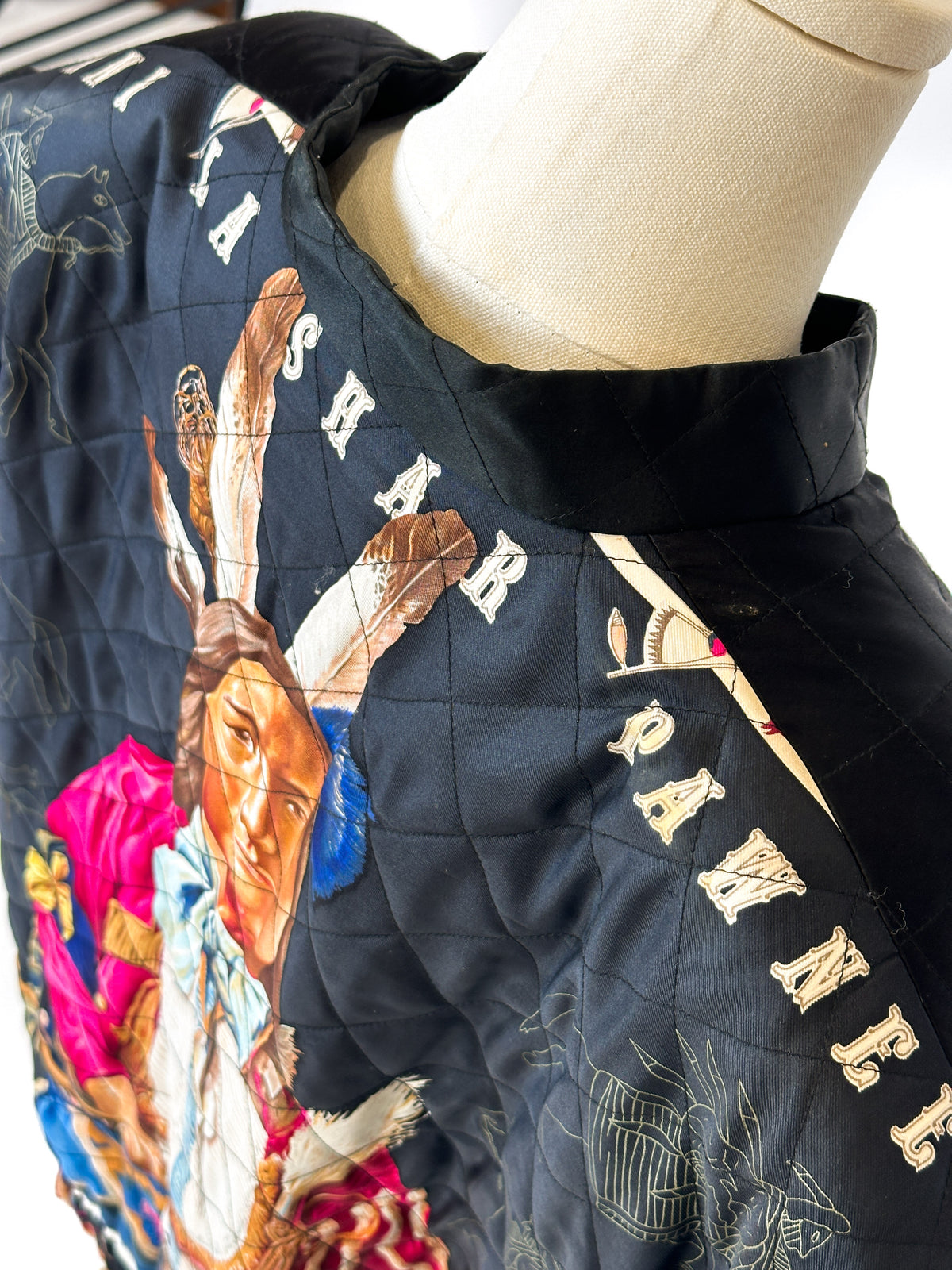 Hermès Pani La Shar Pawnee Jacket & Original Photograph *Signed & Gifted by Kermit Oliver*