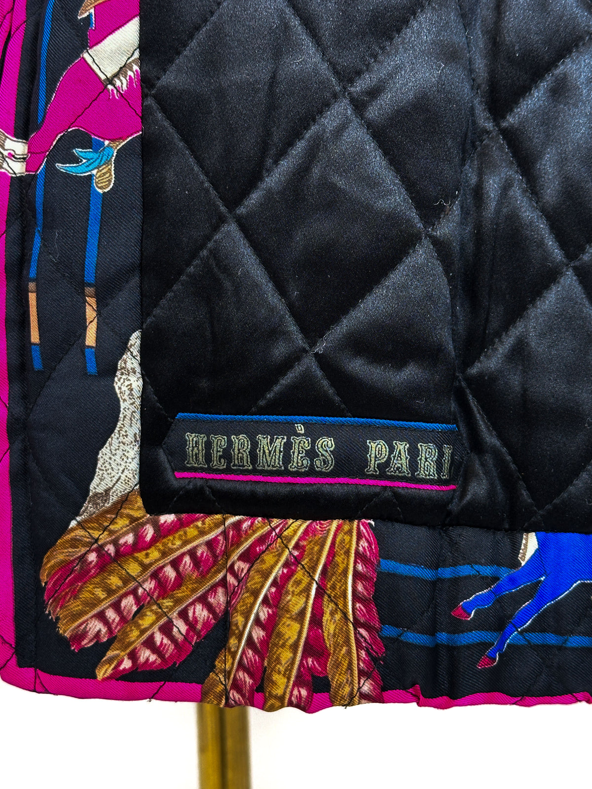 Hermès Pani La Shar Pawnee Jacket & Original Photograph *Signed & Gifted by Kermit Oliver*
