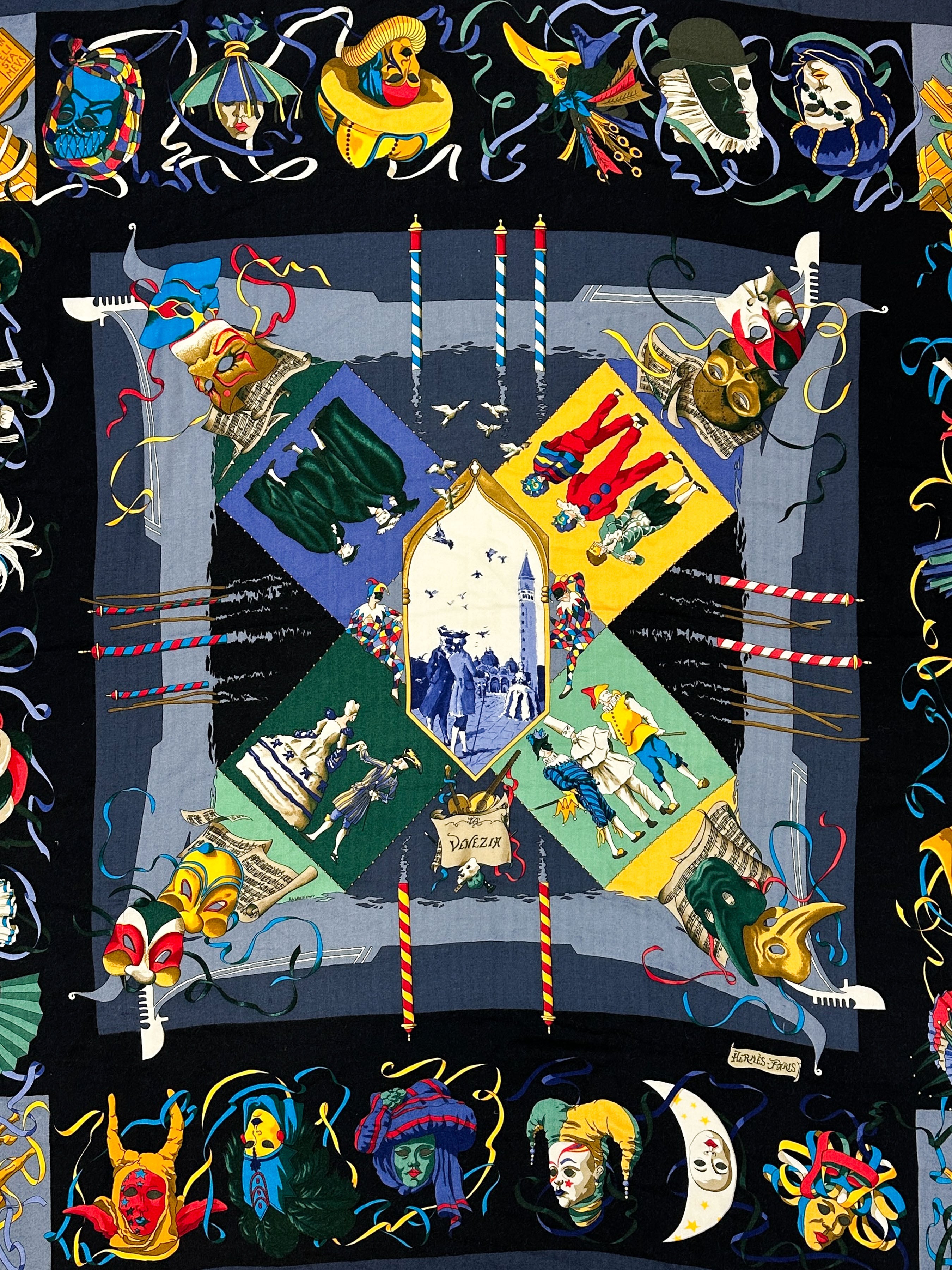 Hermès Venezia Cashmere Silk 140