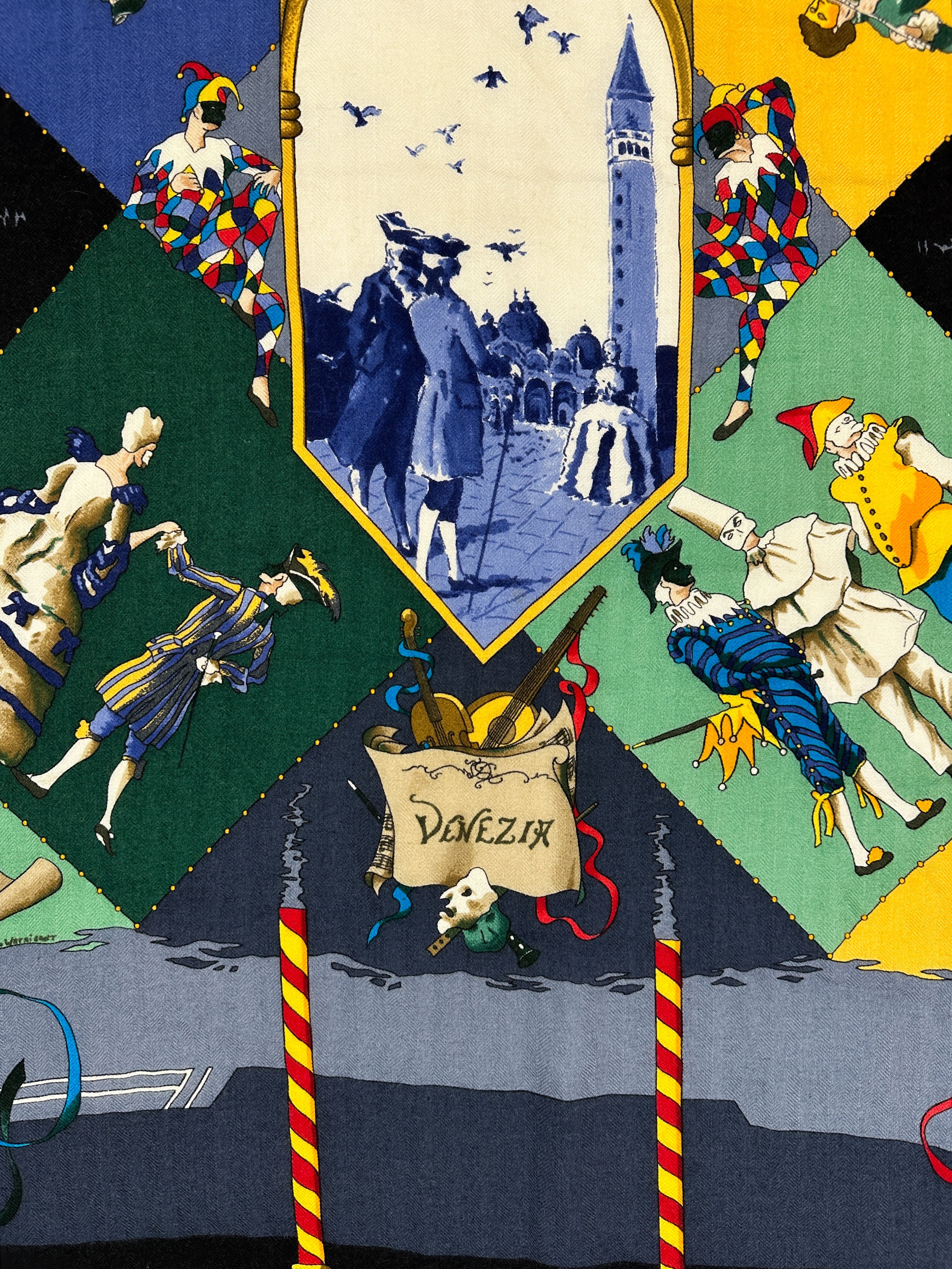 Hermès Venezia Cashmere Silk 140