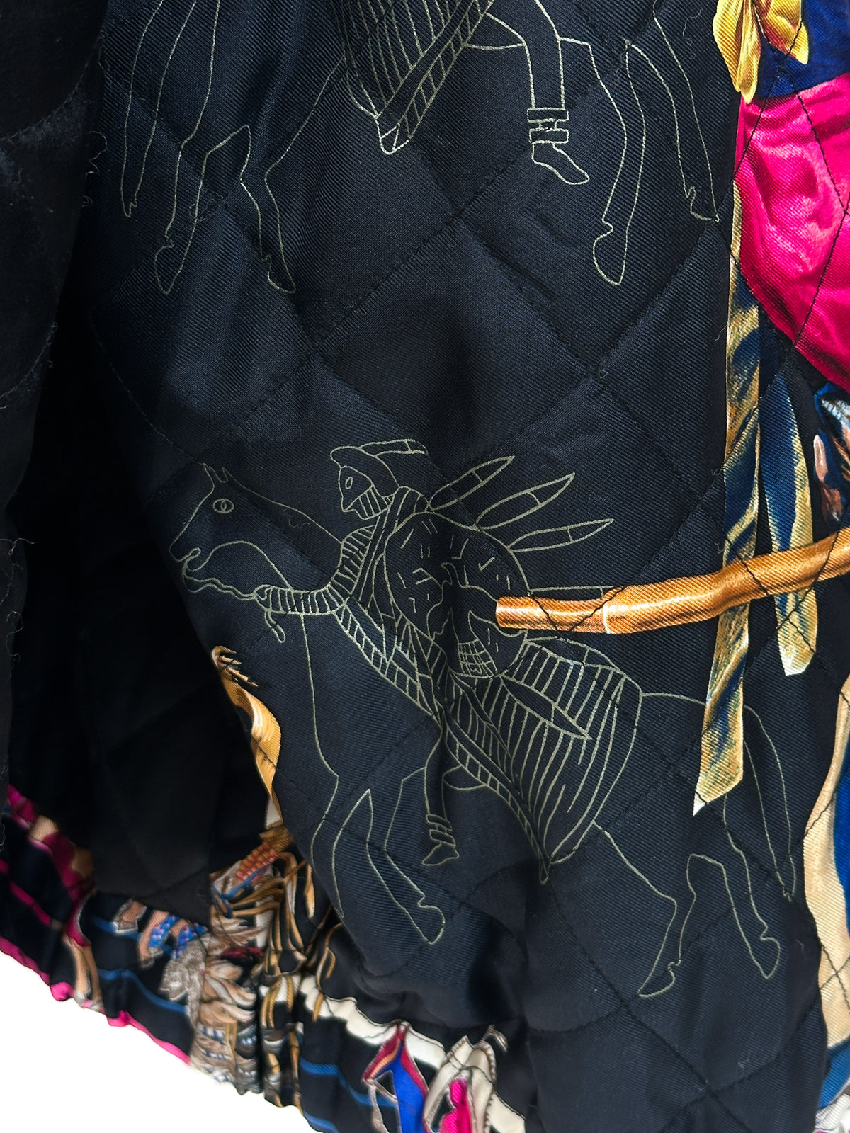 Hermès Pani La Shar Pawnee Jacket & Original Photograph *Signed & Gifted by Kermit Oliver*