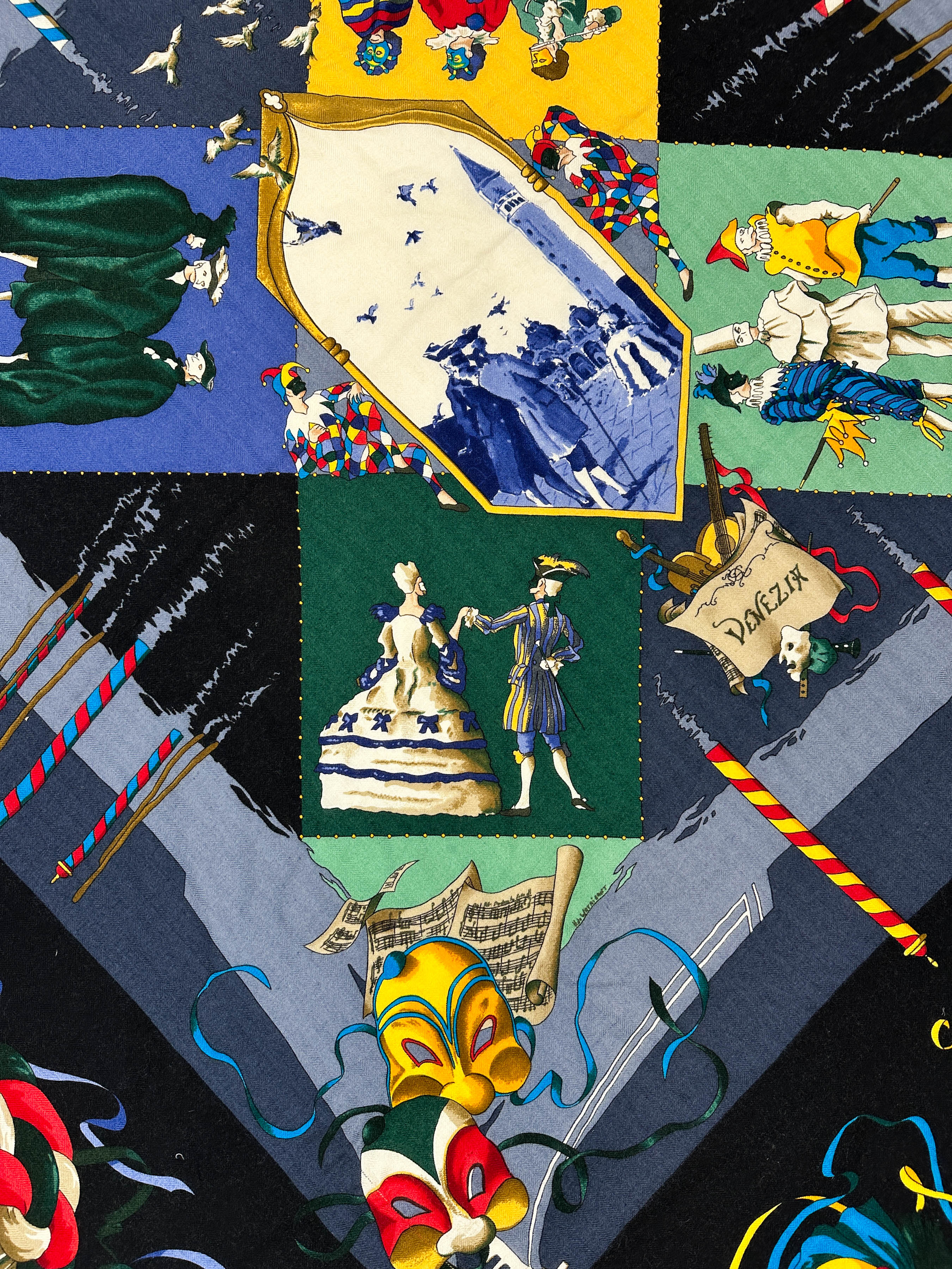 Hermès Venezia Cashmere Silk 140